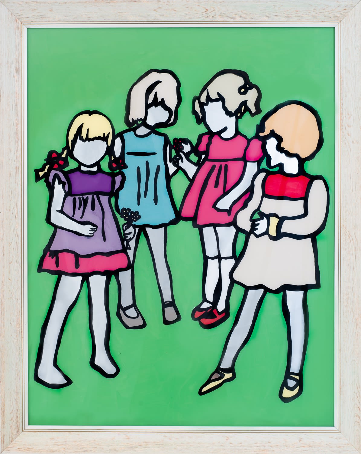 Athol Whitmore, 'Girls Gossip', 2016