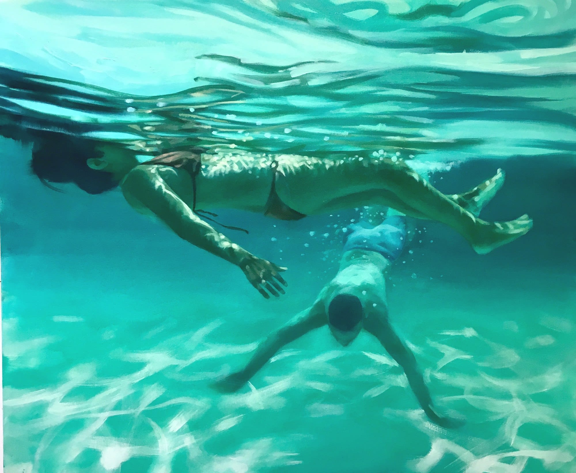 Patsy McArthur, Afternoon, Cala Molto, 2020