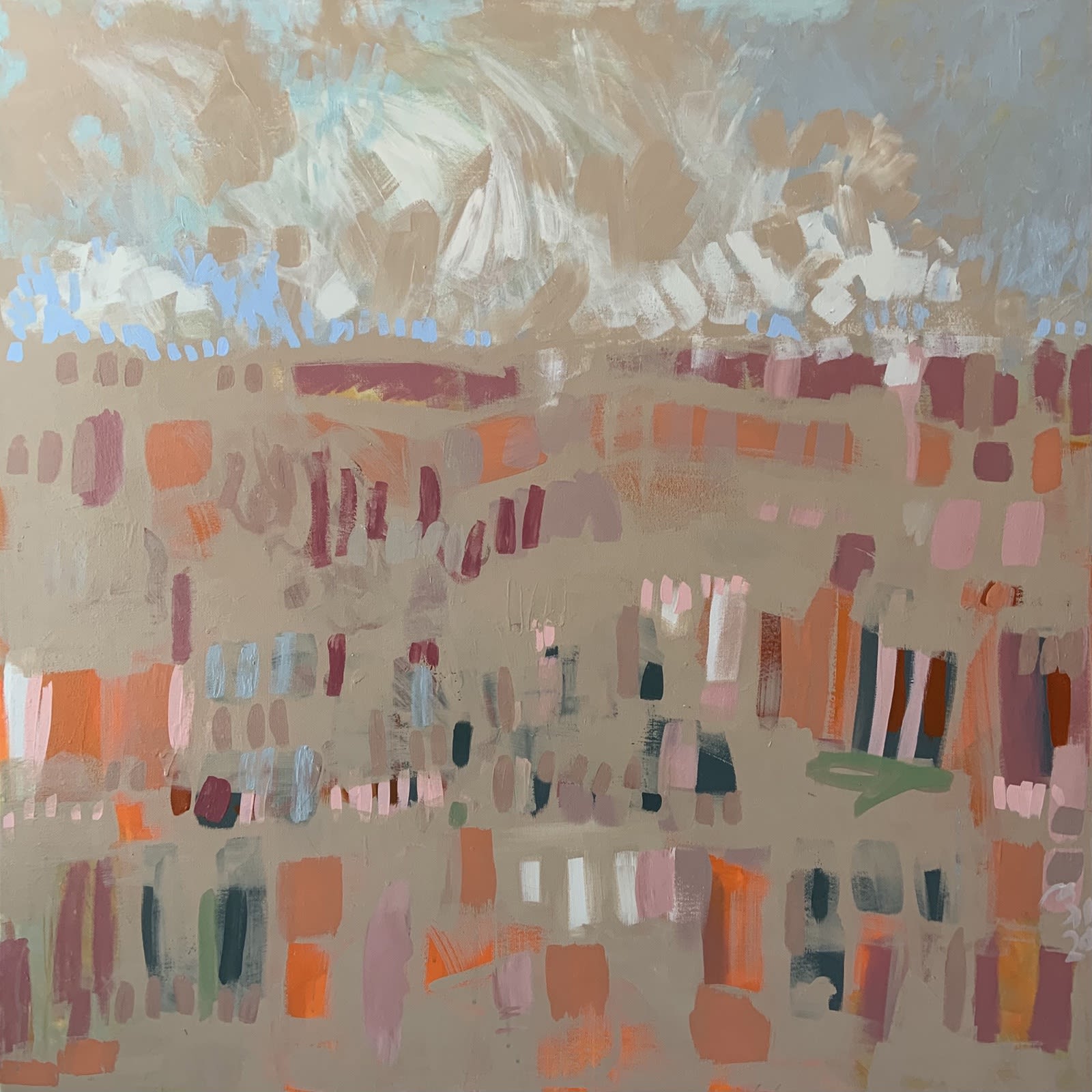 Claire Oxley, Warm Day, High Tide, 2020