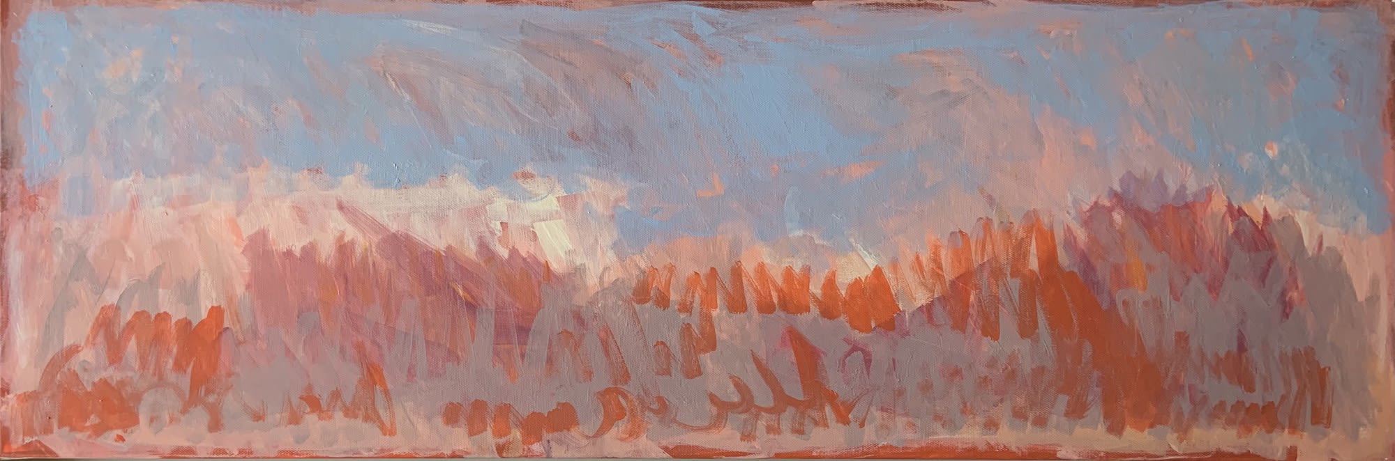 Claire Oxley, Evening Marshes, 2020