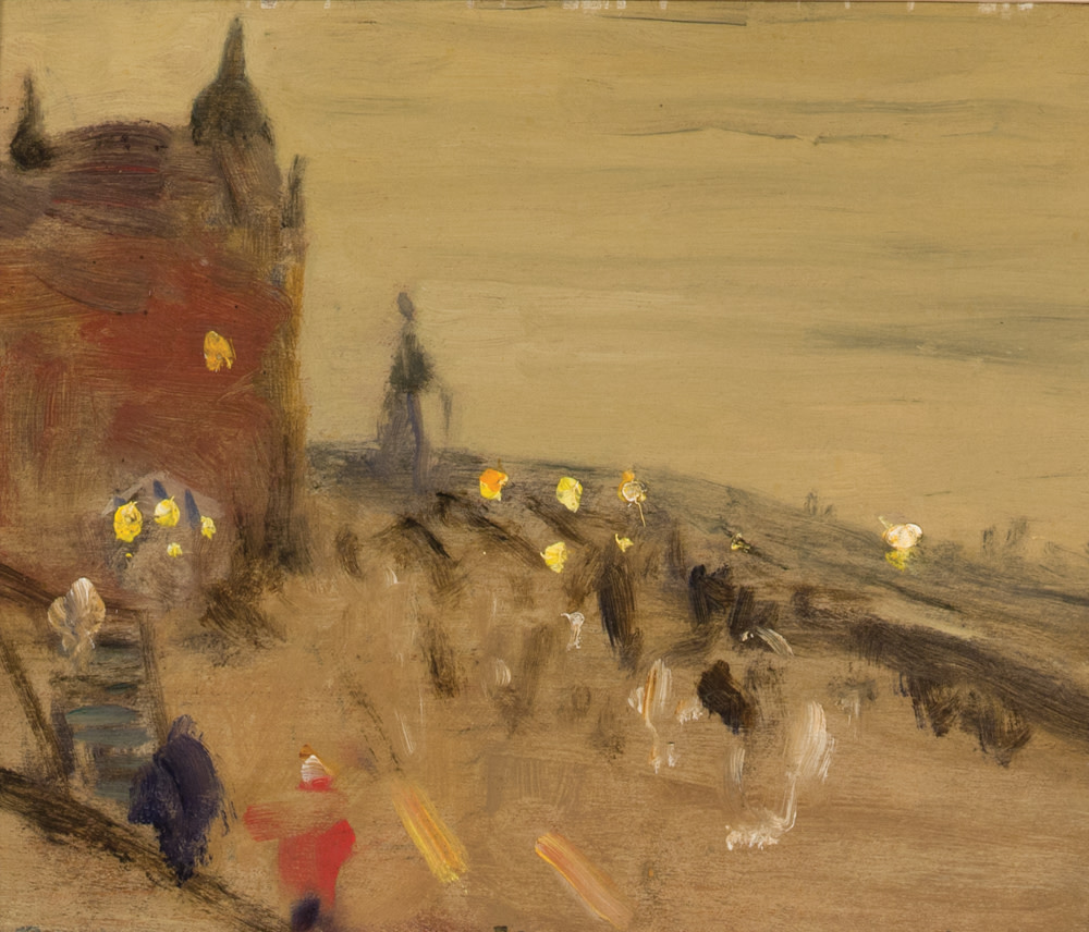 Ca s'est passé en août ! Alanklinkhoffgallery-james-wilson-morrice-the-promenade-ch-teau-frontenac-quebec-1910-circa