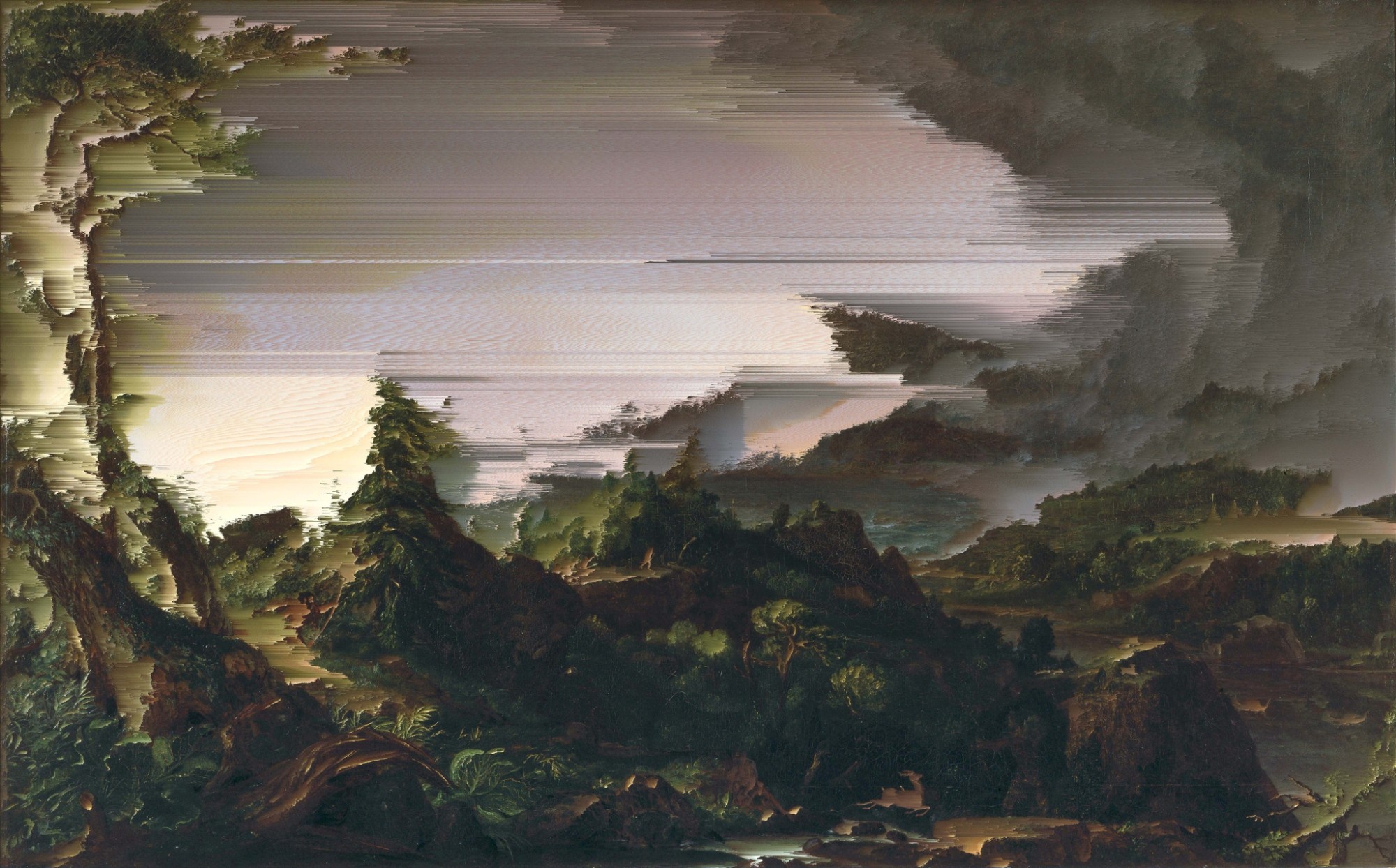 Gordon Cheung, The Course of Empire The Savage State (after Thomas