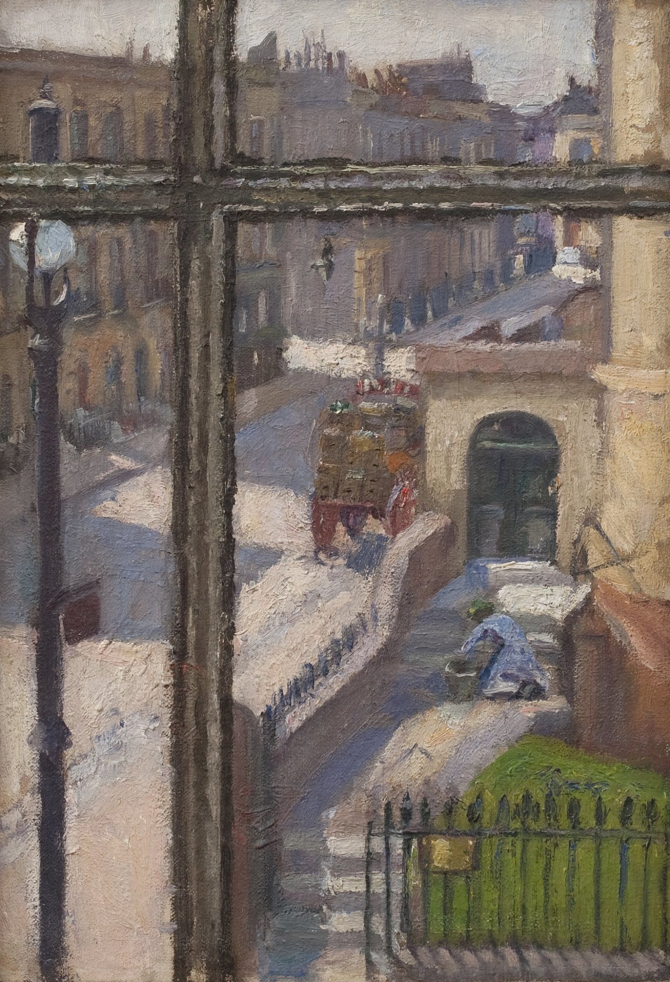 Spencer Frederick Gore, From a Window in the Hampstead Road, 1911 | Piano Nobile