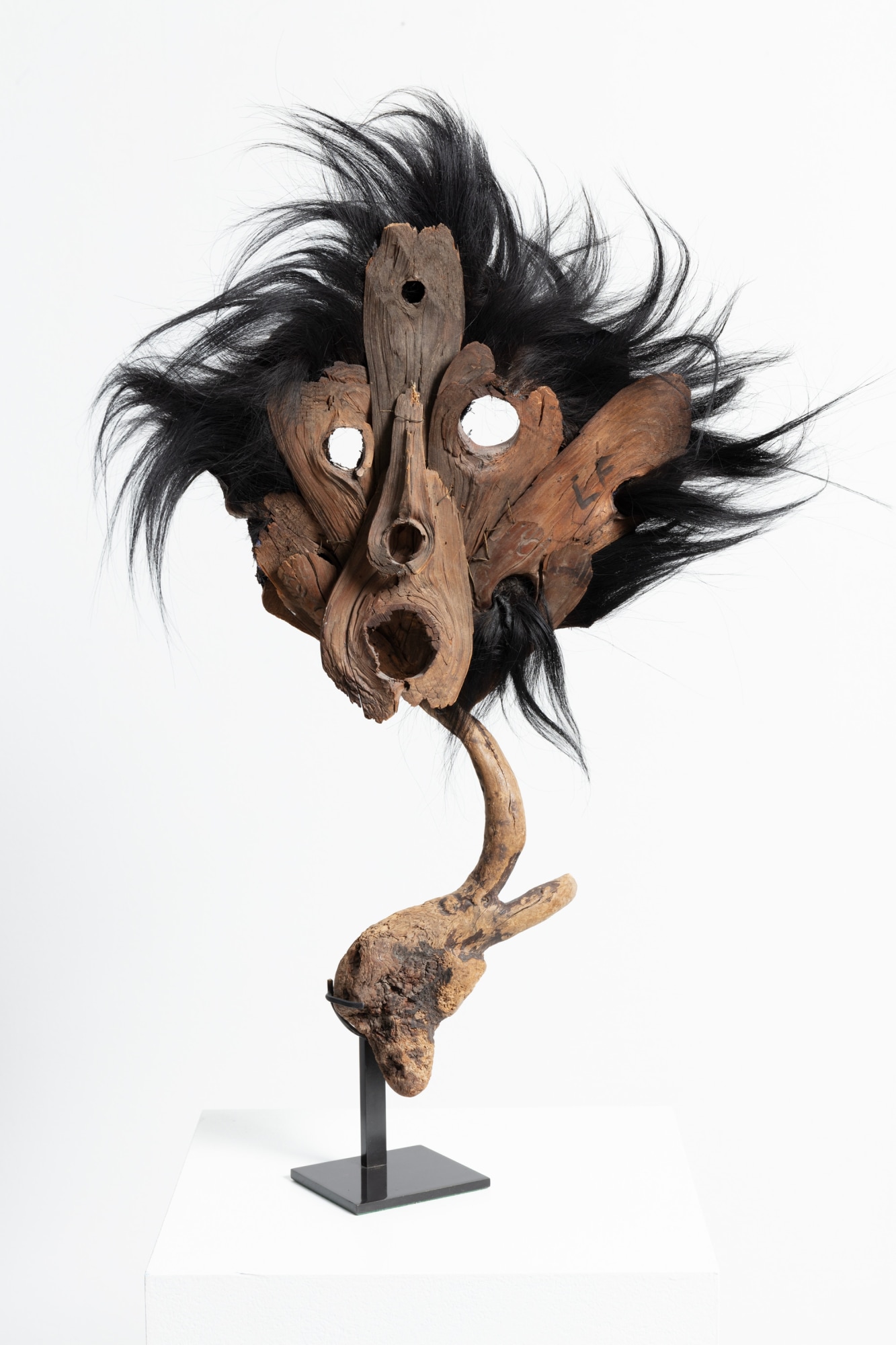 Leonor Fini, Black Scarecrow Mask, 1960, c.