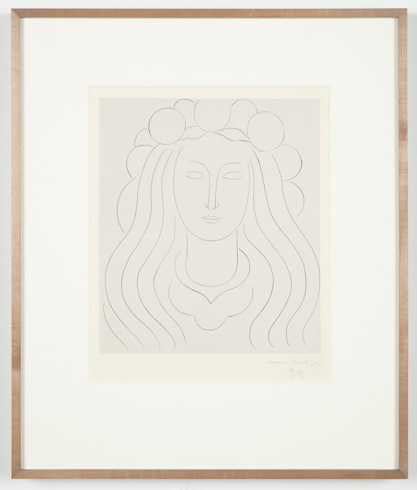 Henri Matisse, Fée au chapeau de clarté, Souvenir du Mallarmé (Fairy in a Luminous Hat, Souvenir of Mallarmé), 1933