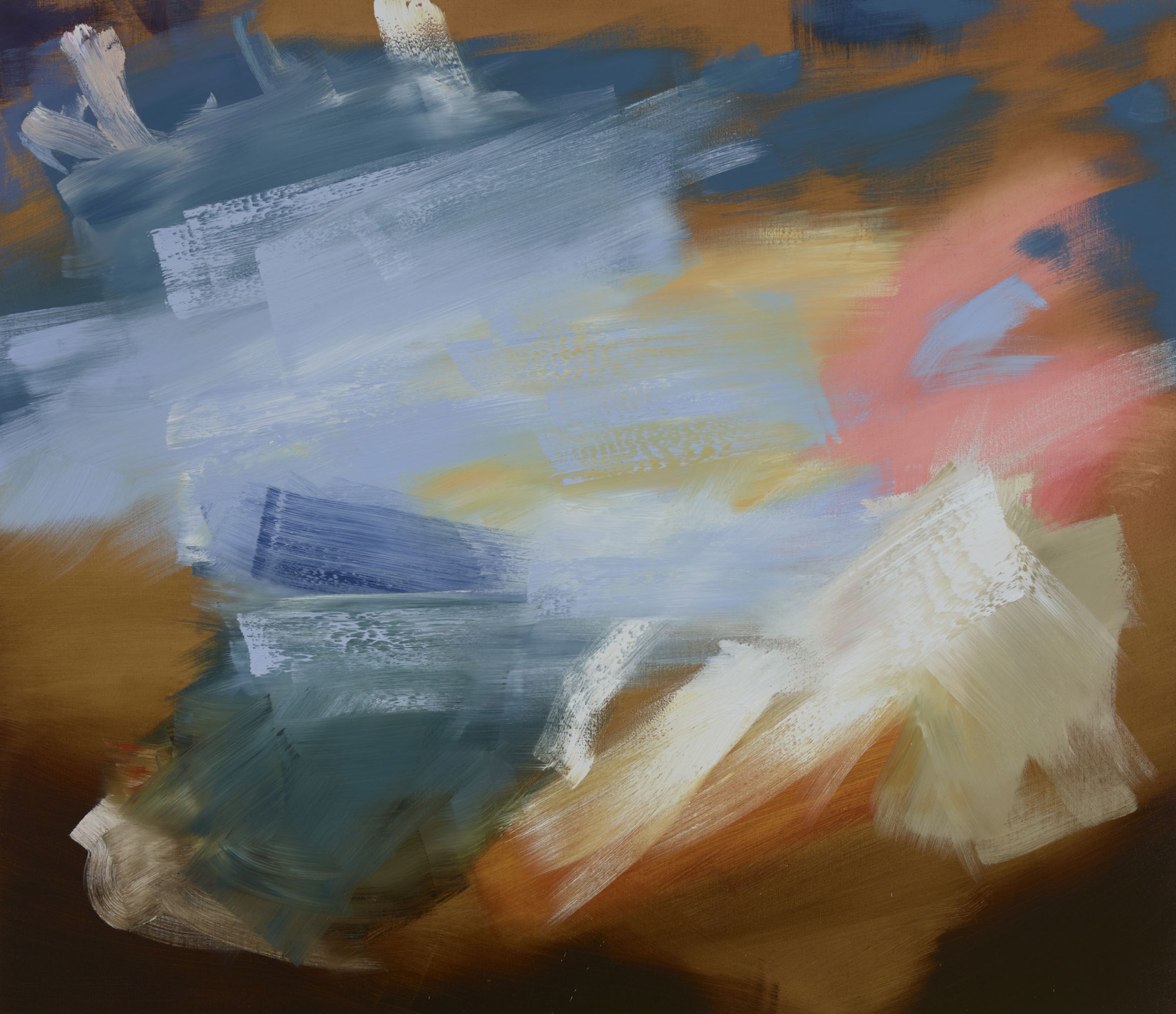 Waterloo Sunset oil on canvas 132cm x 152cm (52" x 60")