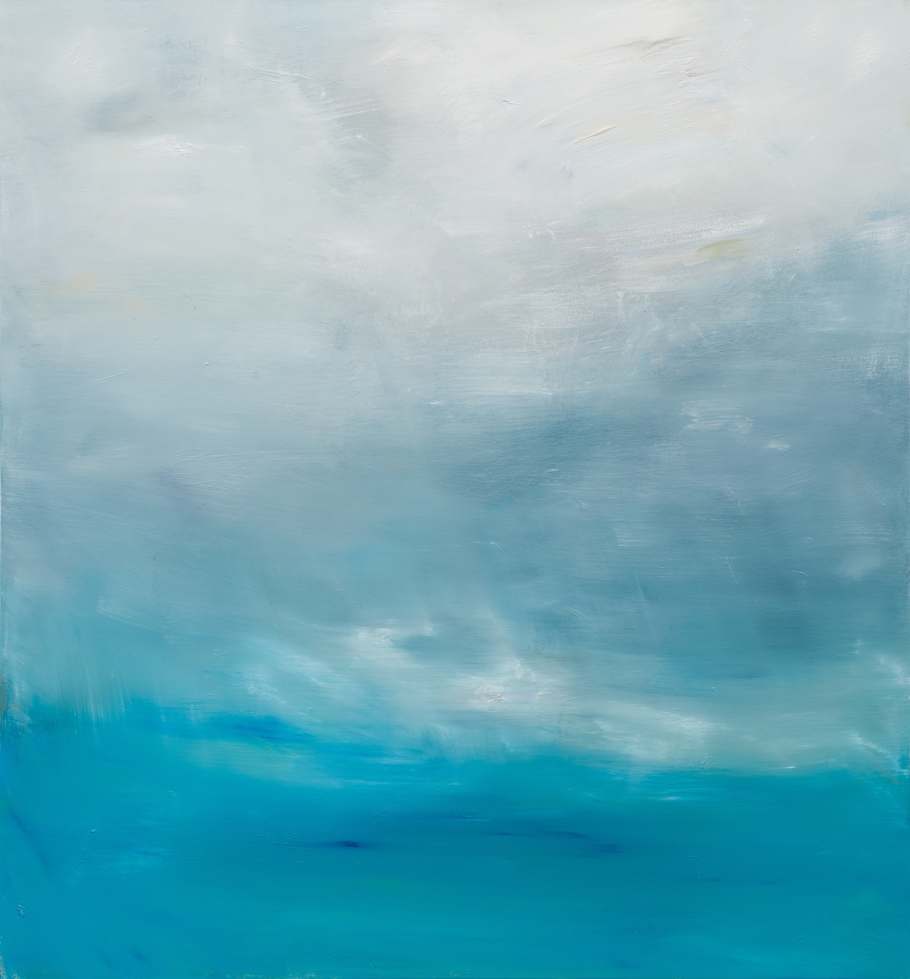 The Sea of Ice oil on canvas 140cm x 130cm