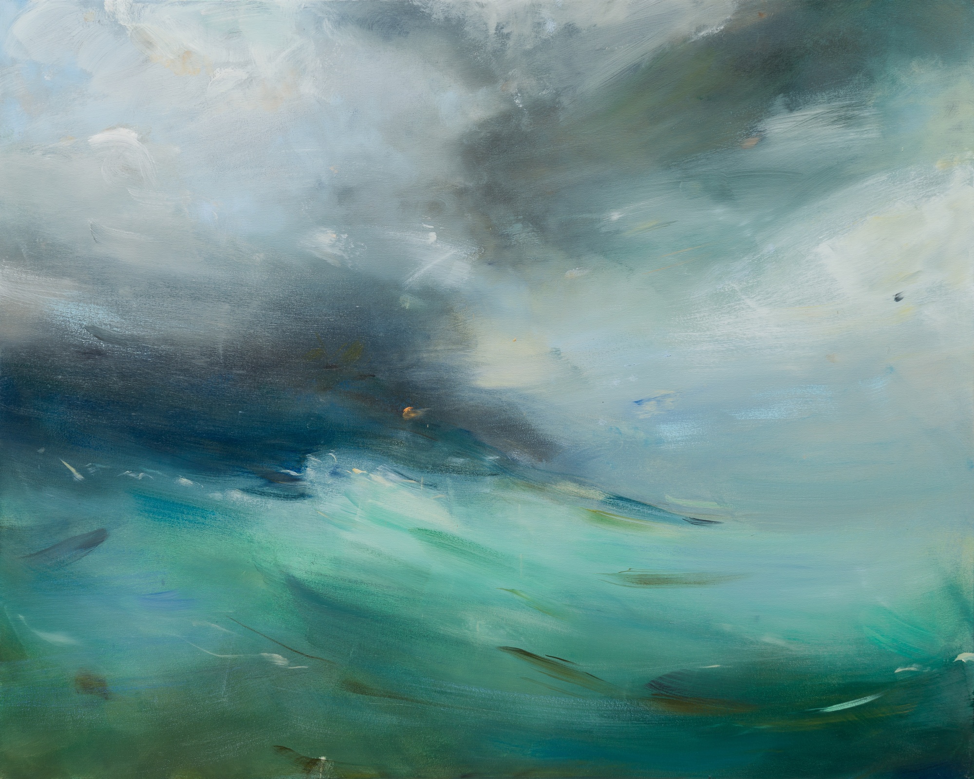 The Emerald Sea oil on canvas 120cm x 150cm