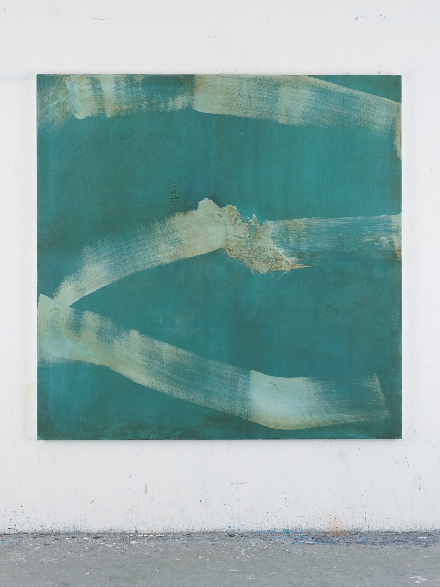 Progression mixed media on canvas 150cm x 150cm