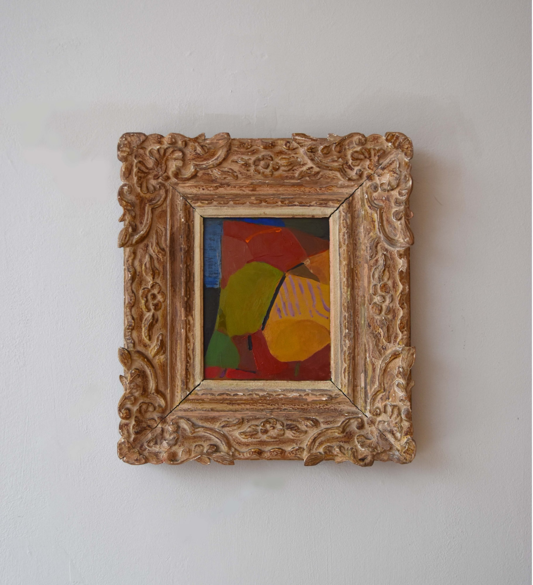 Fat Trees oil on canvas 41cm x 46cm