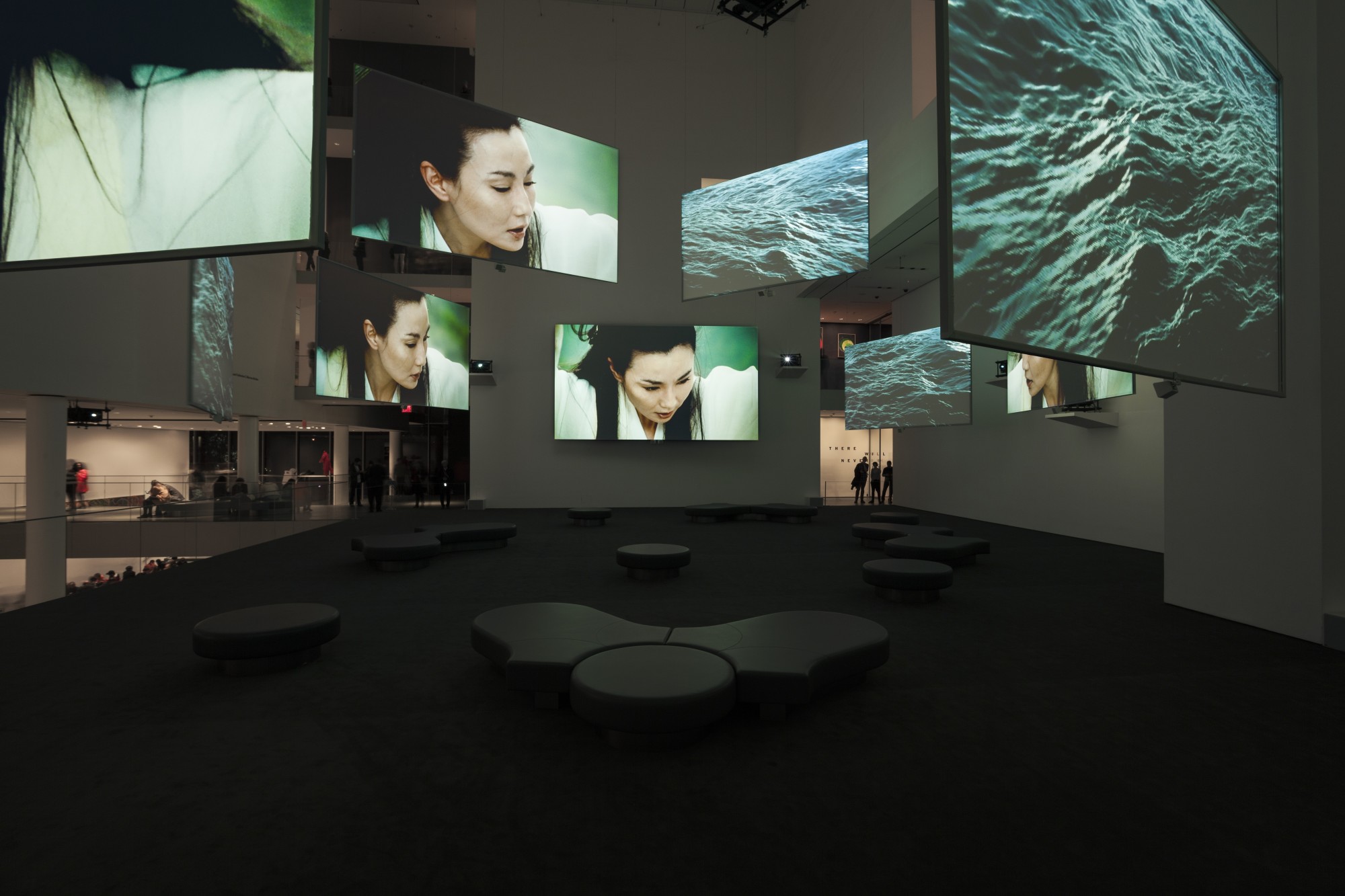 Isaac Julien: Ten Thousand Waves. The Museum of Modern Art (MoMA), New York, 2013-14  49'41'', nine-screen installation, 35mm film transferred to digital, colour, 9.2 sound