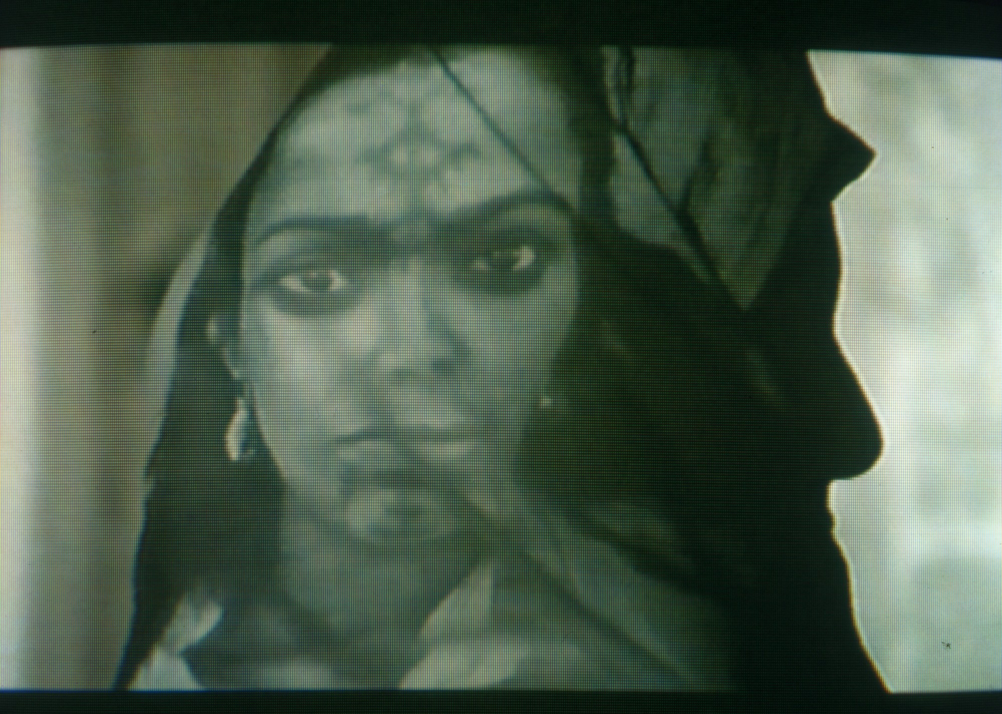 Film still from Frantz Fanon Black Skin: White Mask