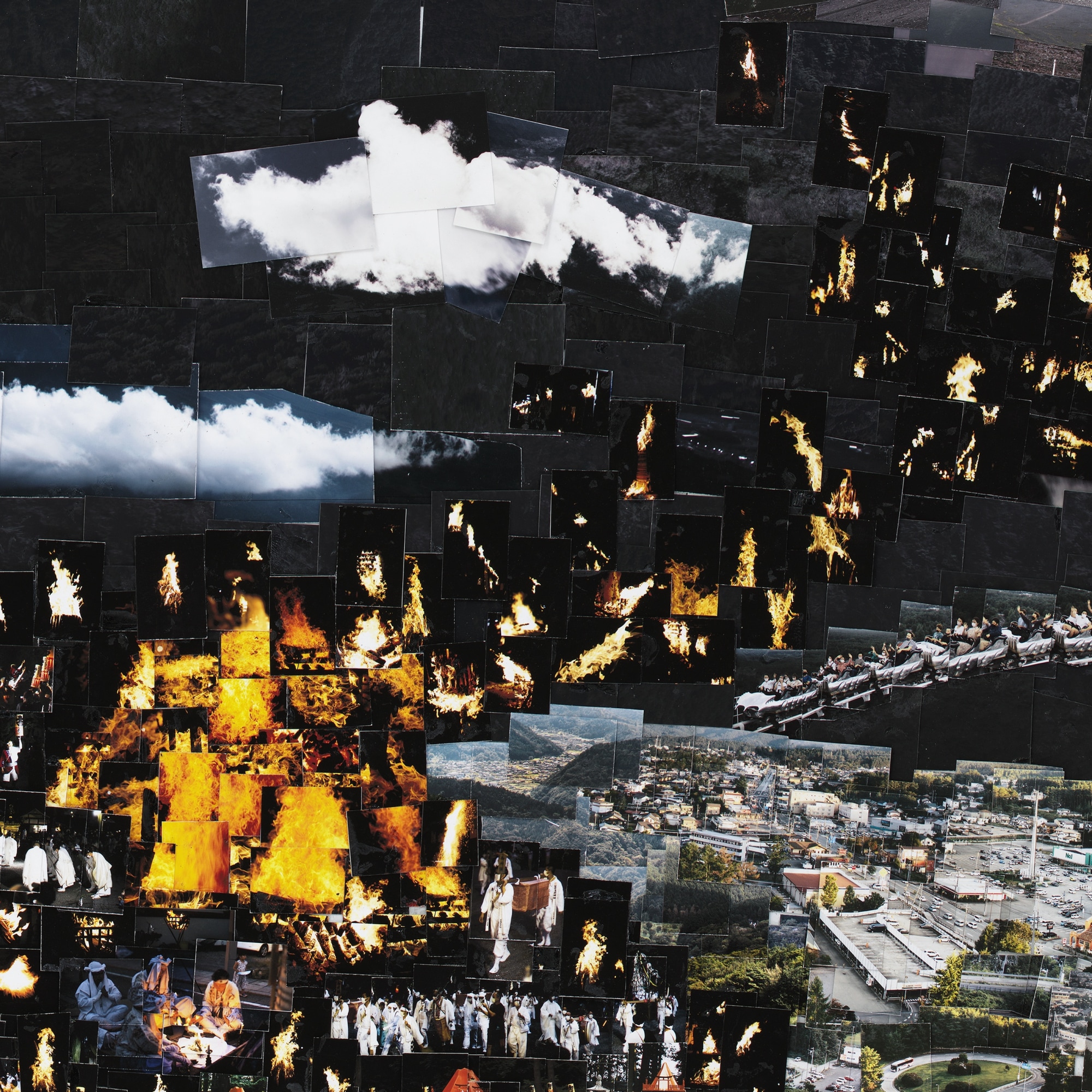 Sohei Nishino, Mountain Line, Fuji (detail), 2022