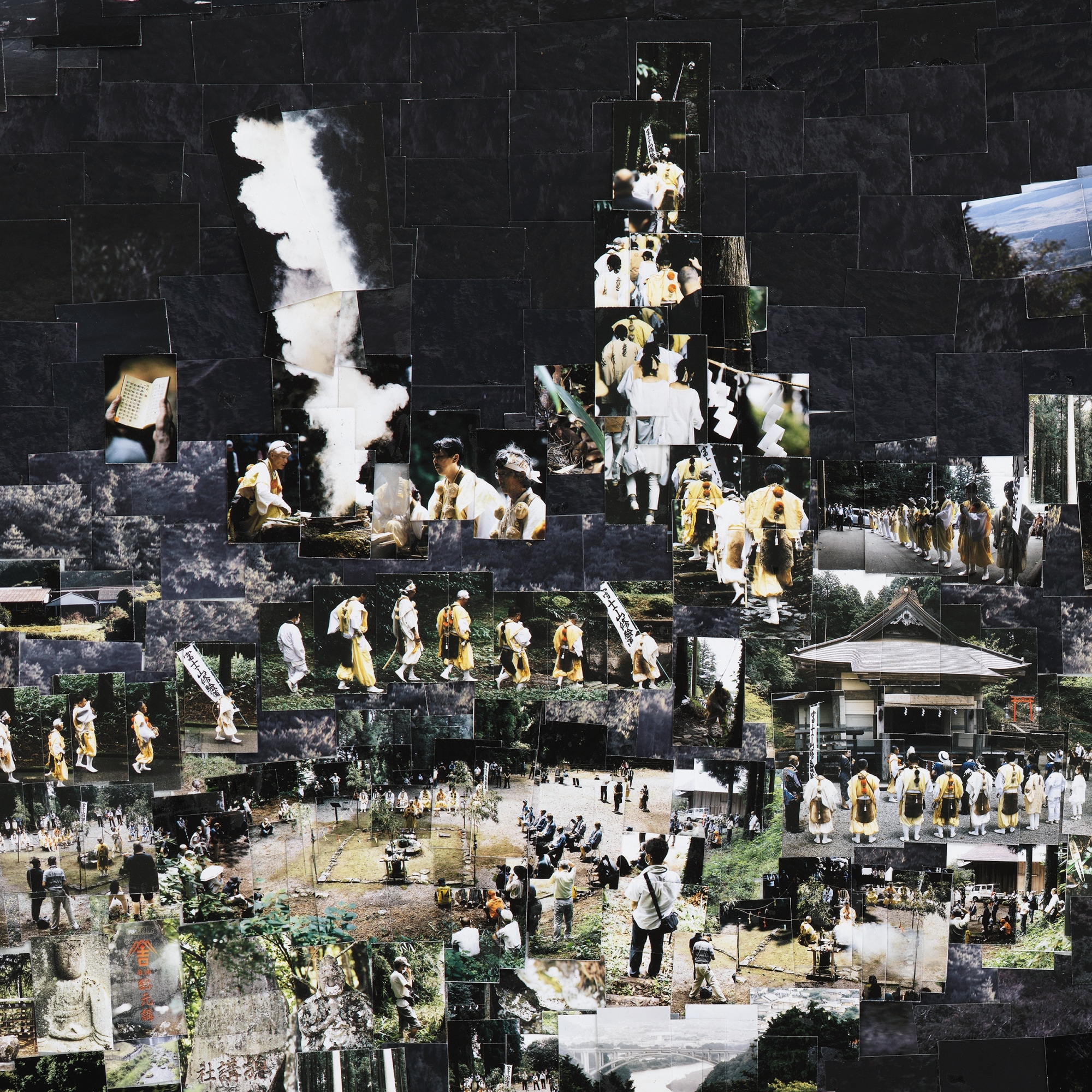 Sohei Nishino, Mountain Line, Fuji (detail), 2022