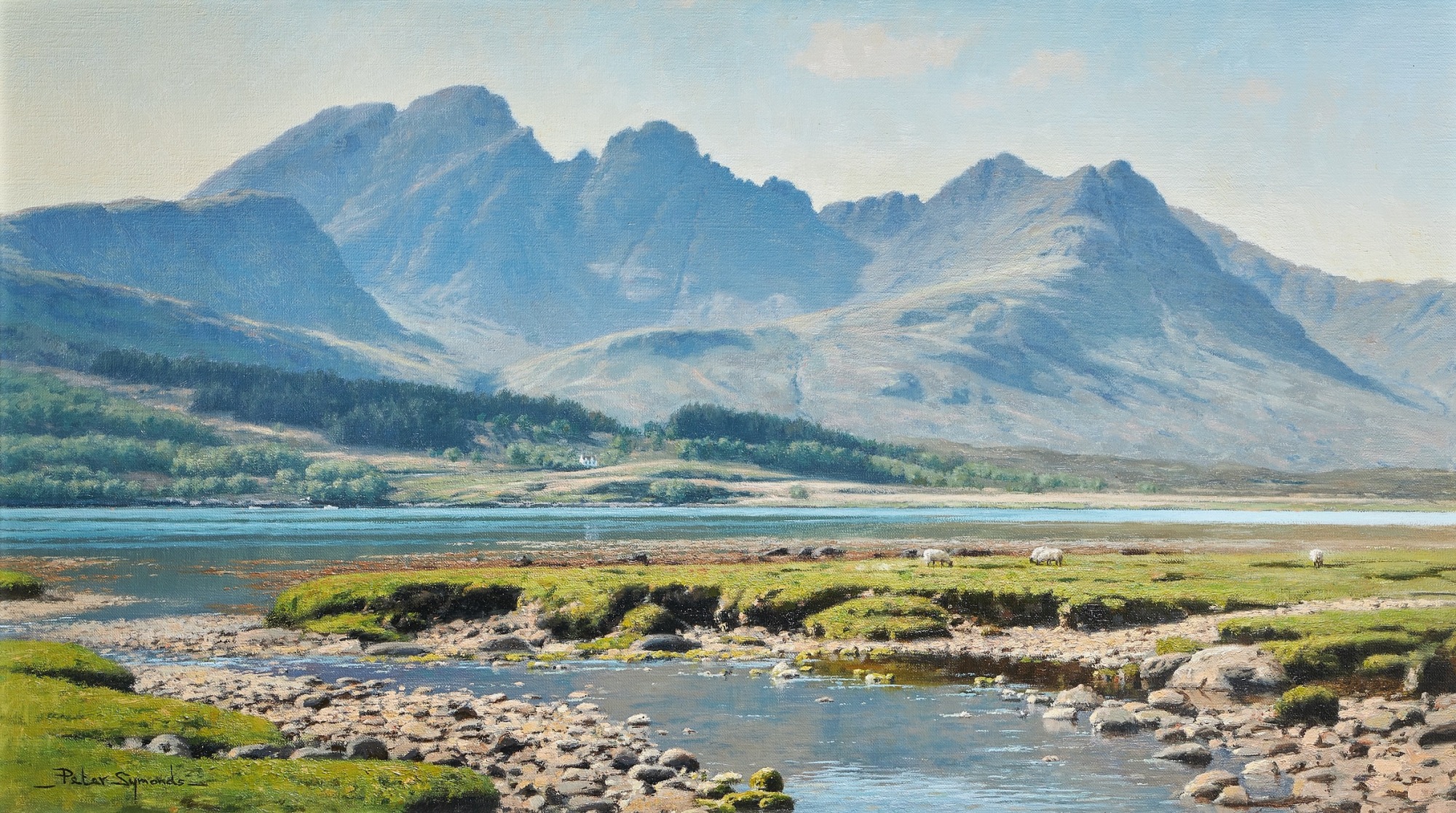 Peter Symonds, Bla Bheinn from Loch Slapin, Isle of Skye