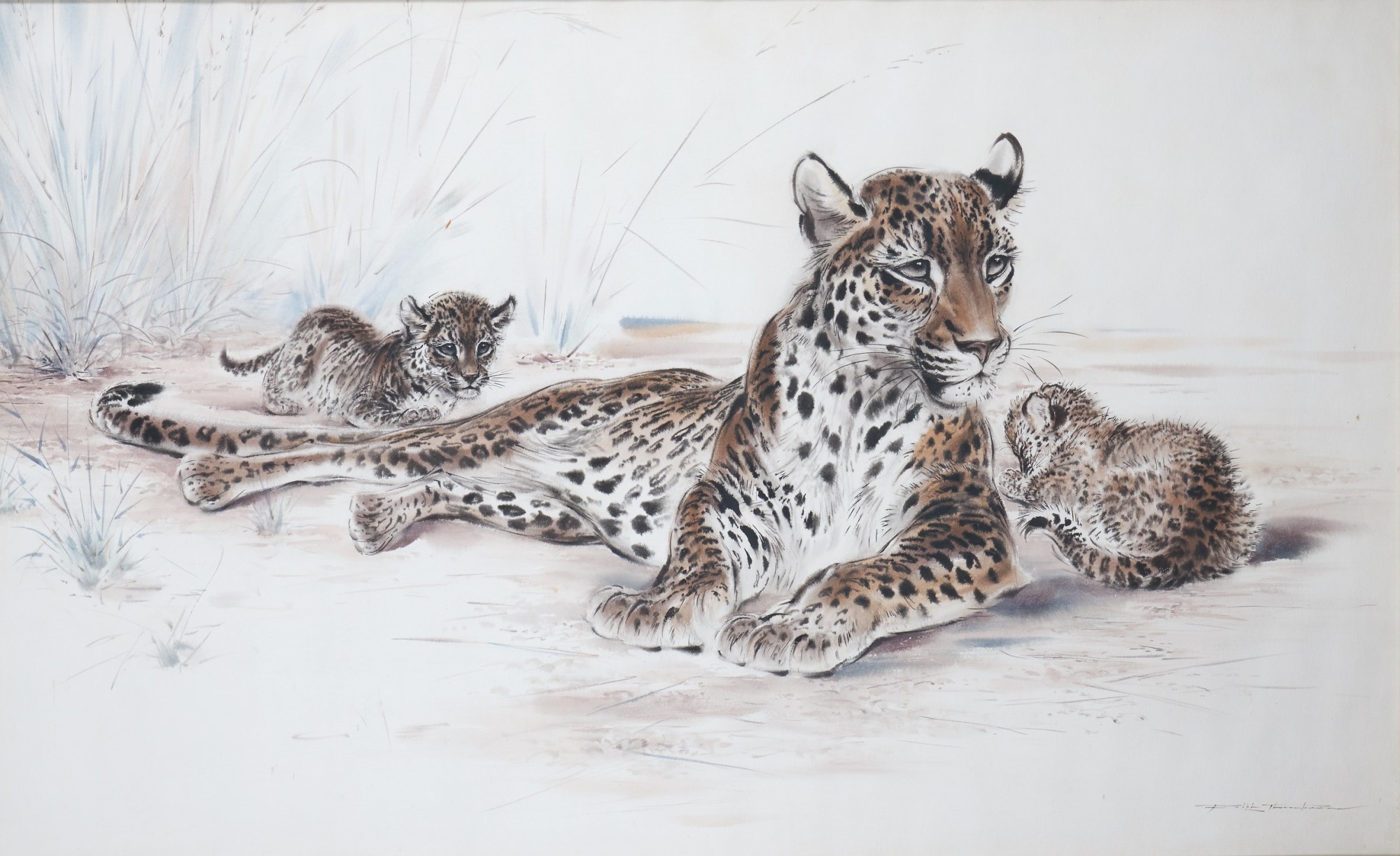 Ralph Thompson, Cheetah and cubs