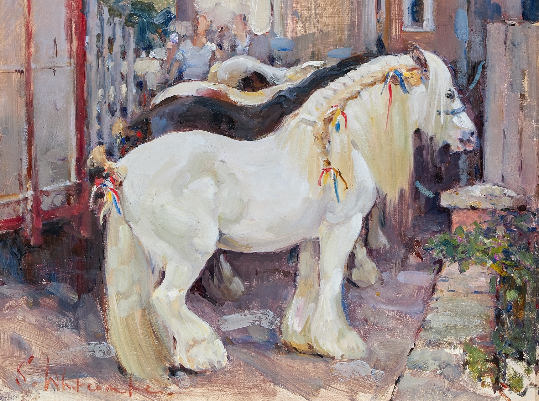 Susie Whitcombe, Braids, Wickham Horse Fair