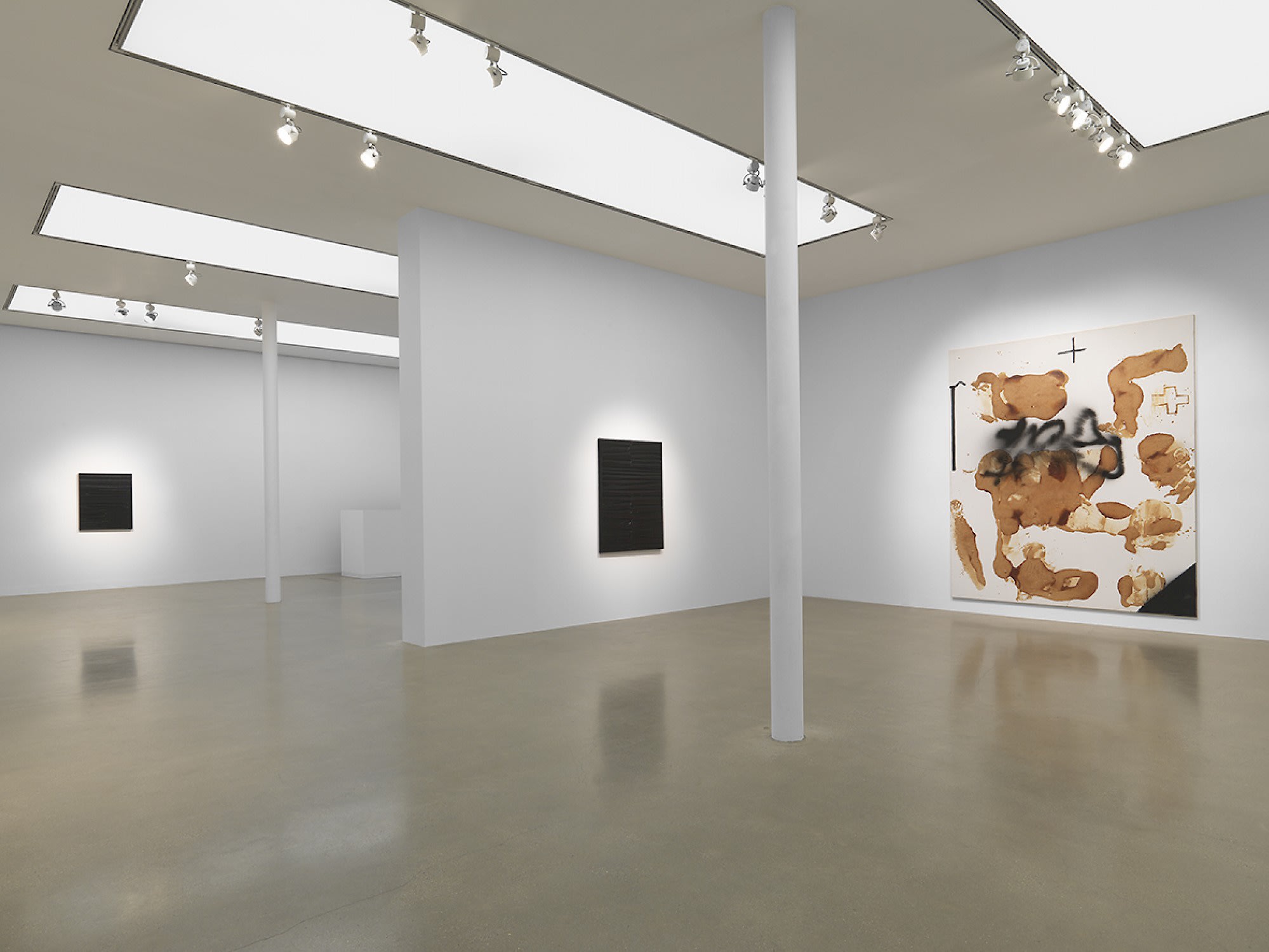 Hantaï, Hartung, Soulages, Tàpies
