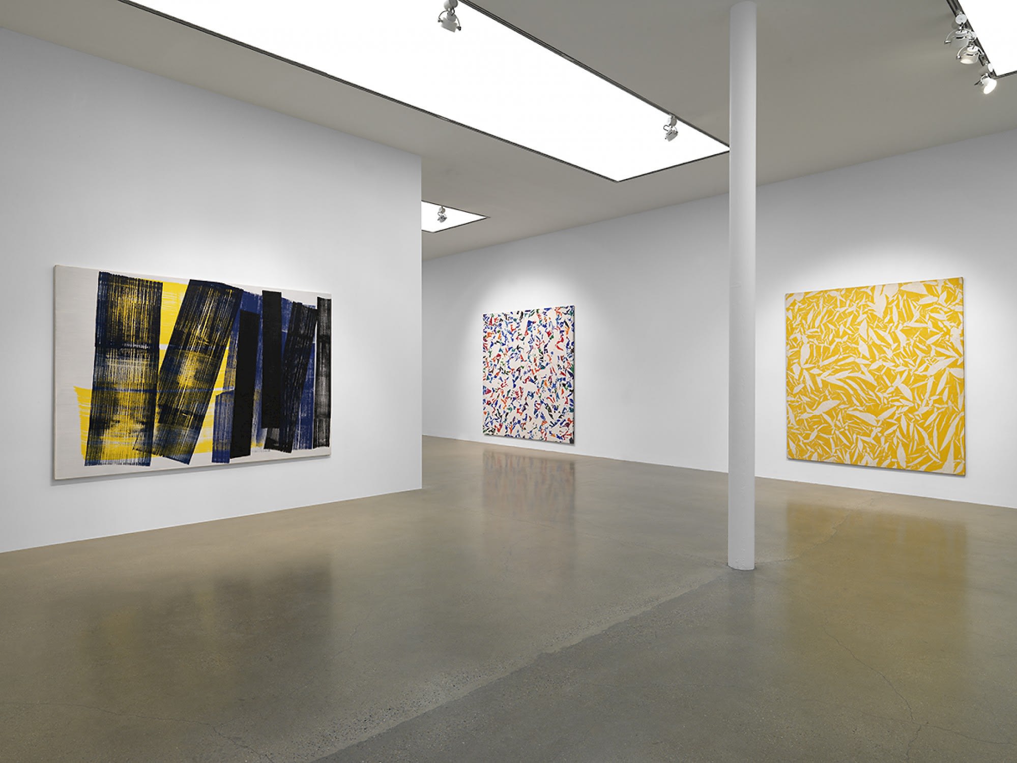 Hantaï, Hartung, Soulages, Tàpies