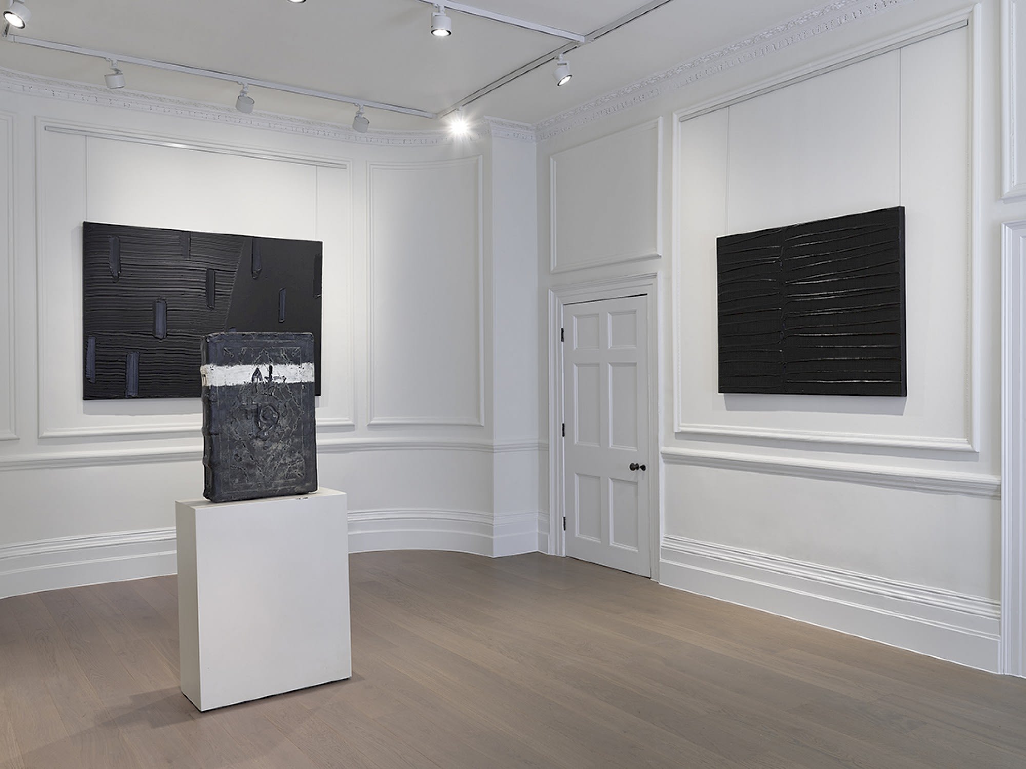 Simon Hantaï, Pierre Soulages and Antoni Tàpies