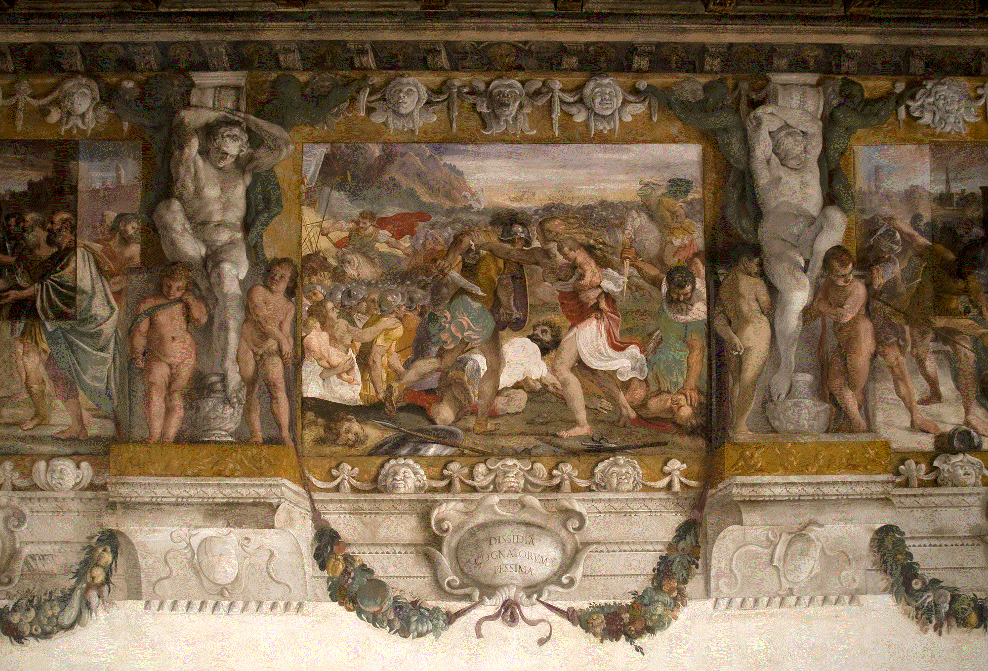 La battaglia fra i romani e i sabini