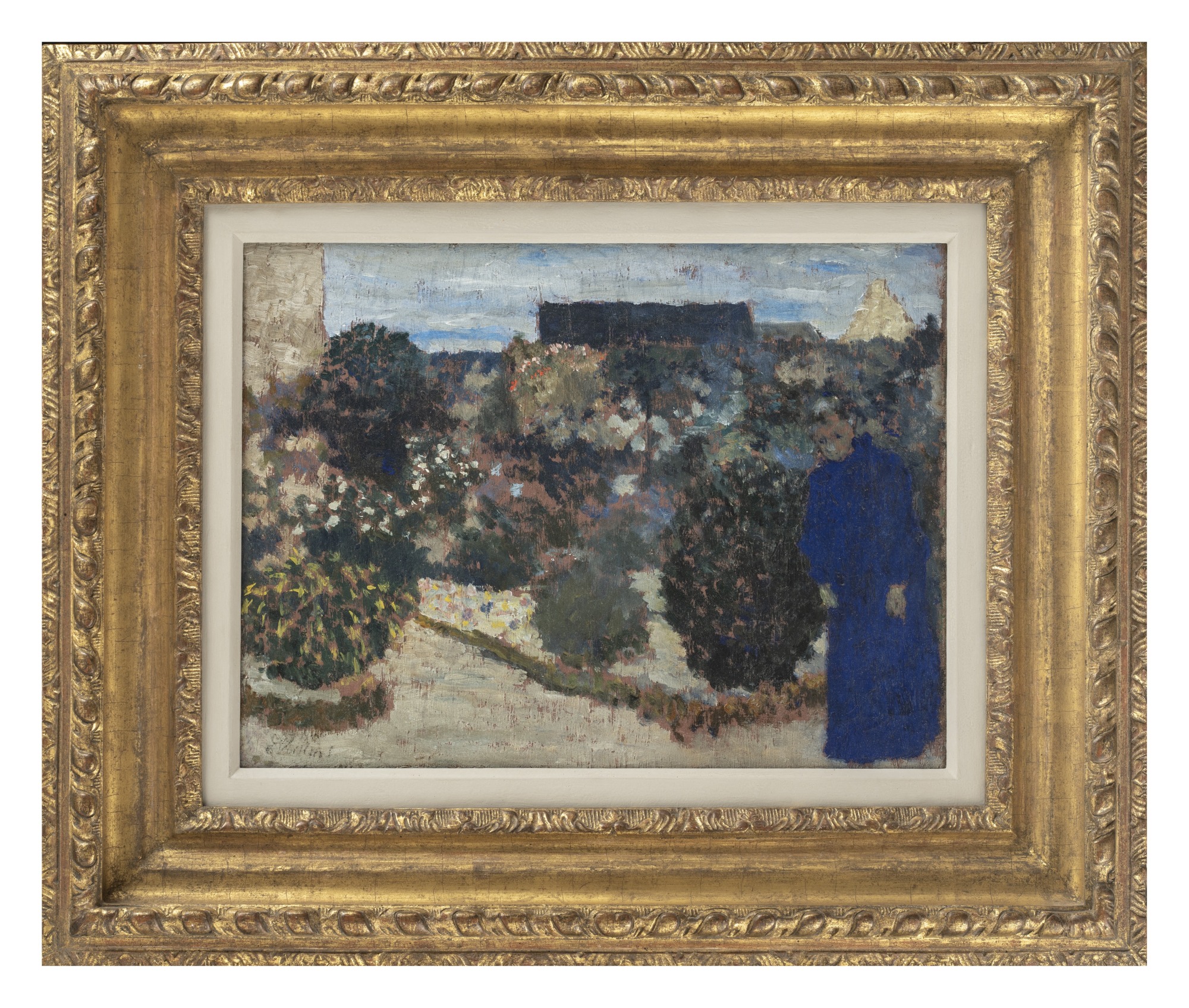 Edouard Vuillard、【Le Soir au Jardin】 Edouard Vuillard