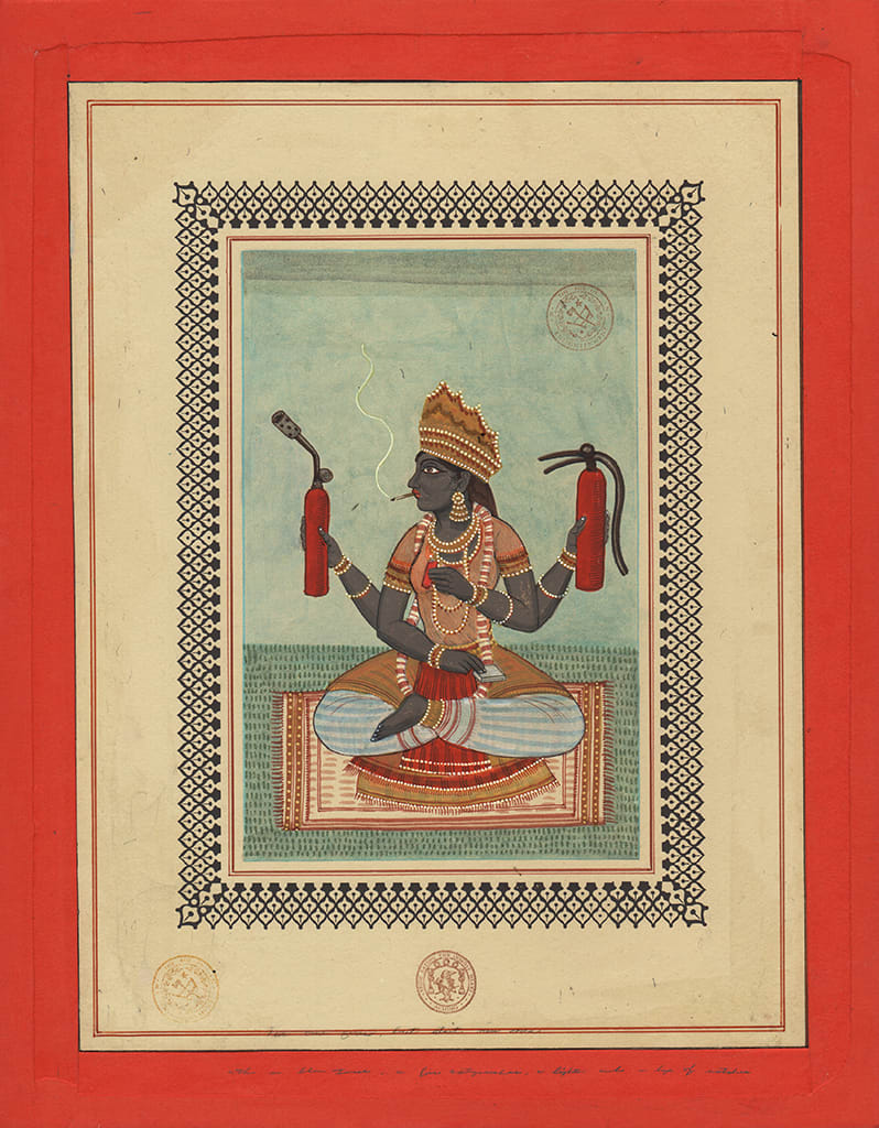 Ravi Zupa With A Blow Torch Fire Extinguisher Lighter And
