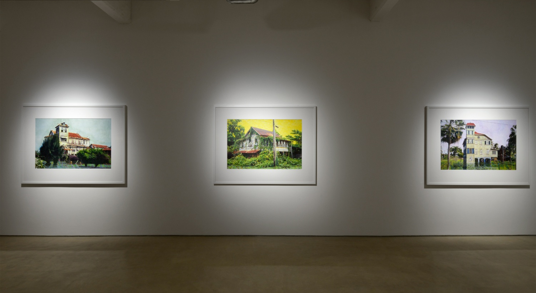 Installation view of Hew Locke Beyond the Sea Wall at Hales London