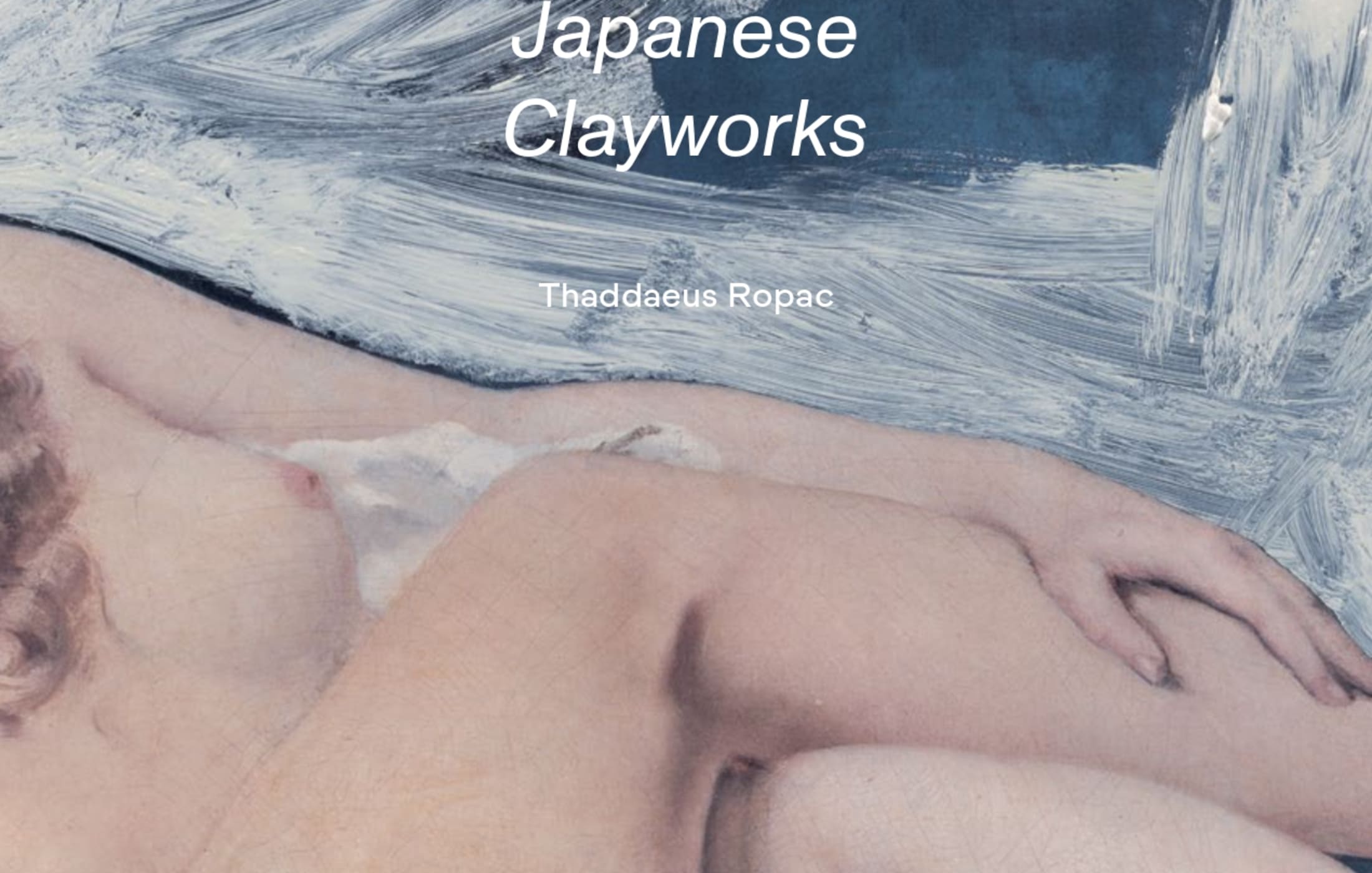 Robert Rauschenberg Japanese Clayworks