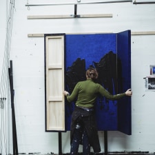 Fabienne Verdier, Les aiguilles, de nuit et de silence / The needles, at night and in silence, 2023