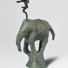 Barry Flanagan, Hare on Elephant, 1983