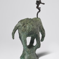 Barry Flanagan, Hare on Elephant, 1983