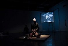 Meiro Koizumi, Melodrama For Men #3, 2010, Performance. Courtesy of Meiro Koizumi and Annet Gelink Gallery, Amsterdam. 