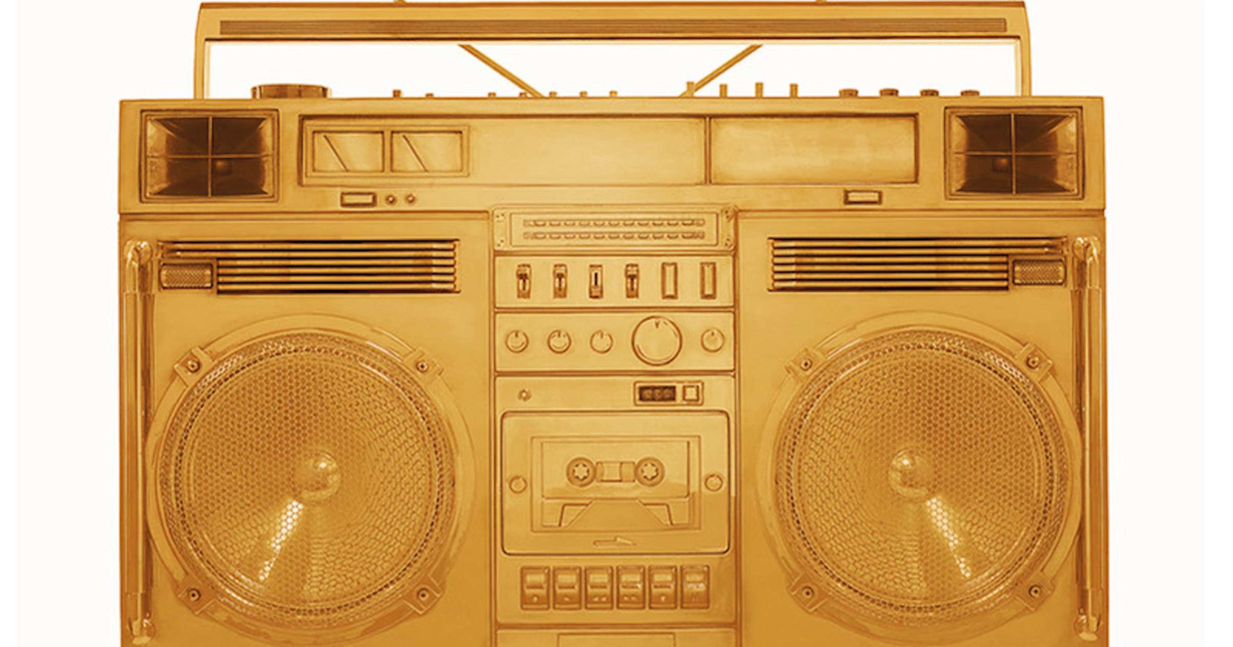 Lyle Owerko, Boombox Gold - version .002, 2018 - Artwork