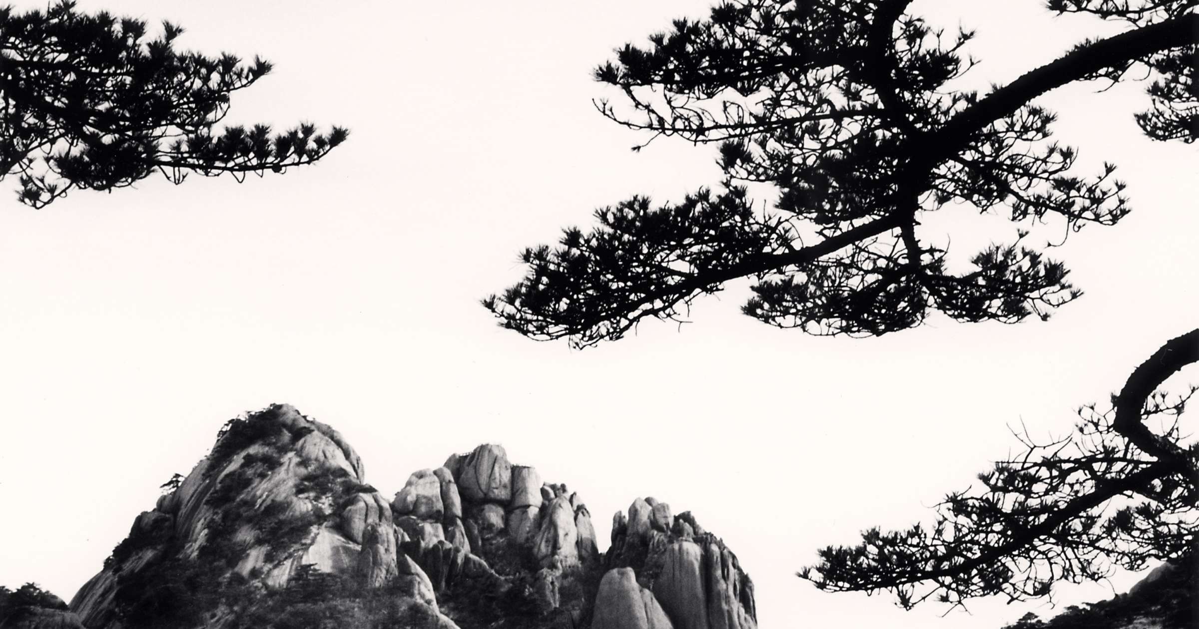Michael Kenna, Huangshan Mountains, Study 59, Anhui, China