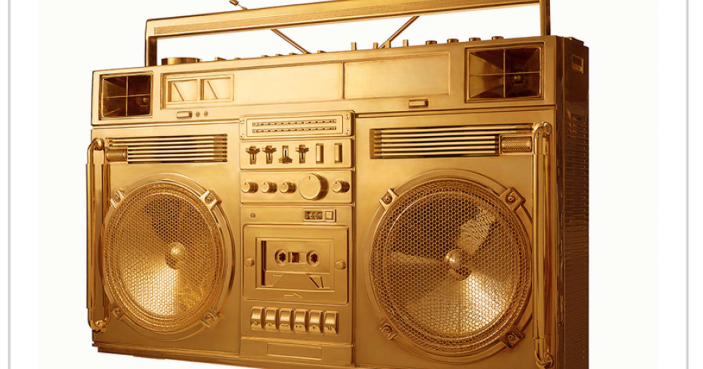 Lyle Owerko, Boombox Gold version .001, 2018 Artwork 32971