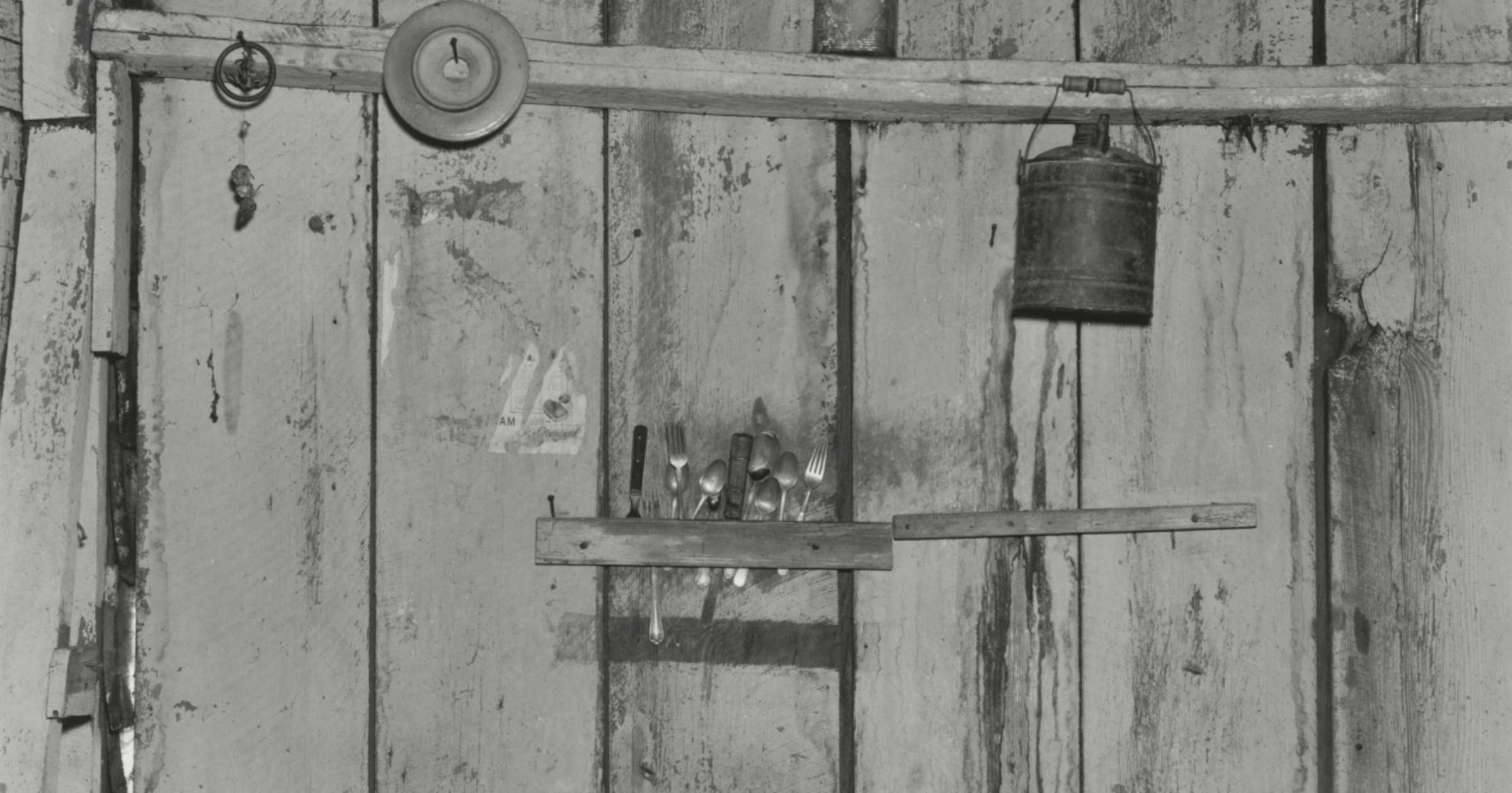 Walker Evans, Kitchen Wall, Alabama Farmstead, 1936, From the Full Walker Evans Selected