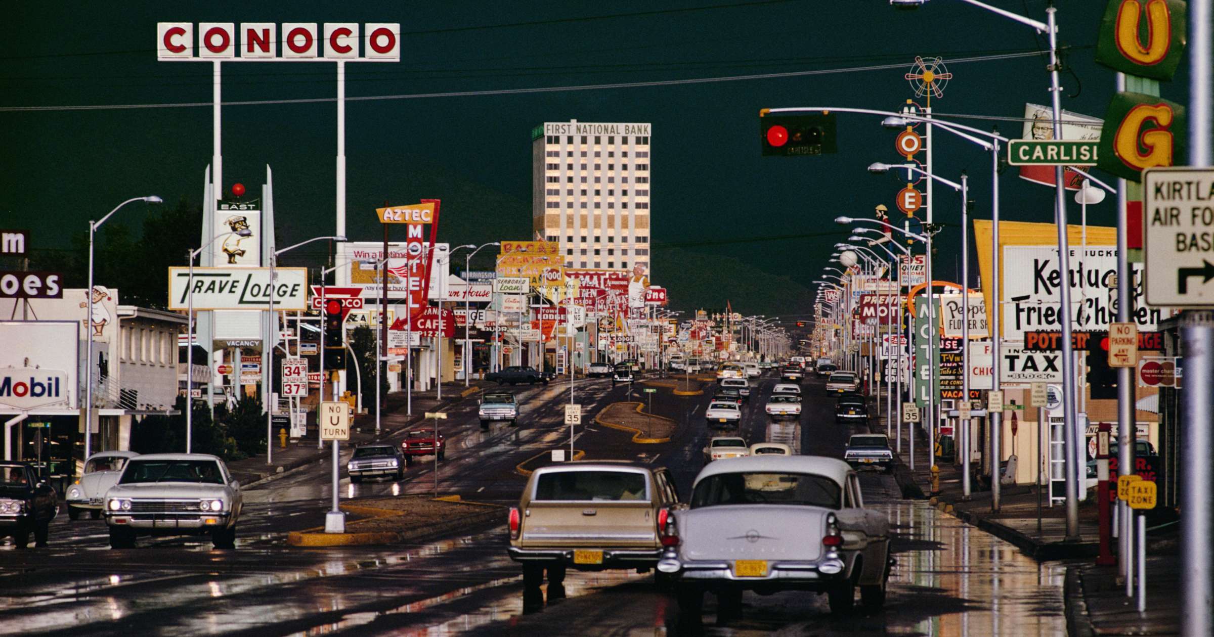 Ernst Haas Route 66 Albuquerque New Mexico 1969 Artwork 30668 Jackson Fine Art