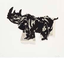 William Kentridge, Untitled (Rhino III), 2007