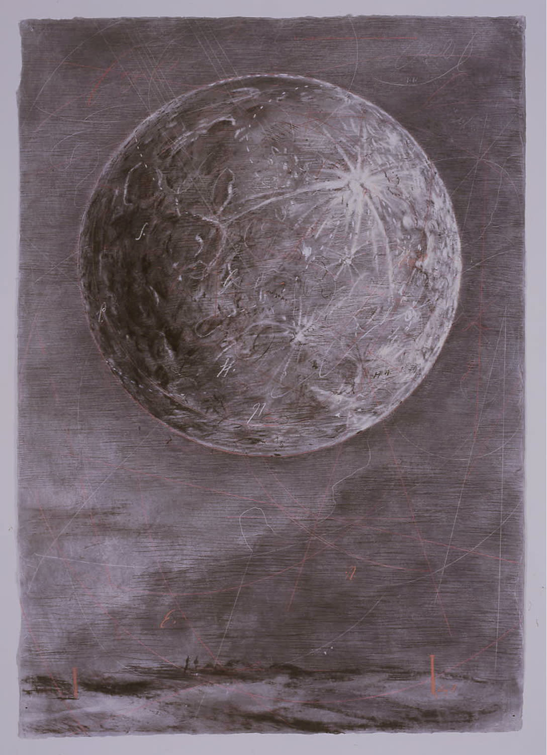 William Kentridge Journey to the Moon Marian Goodman