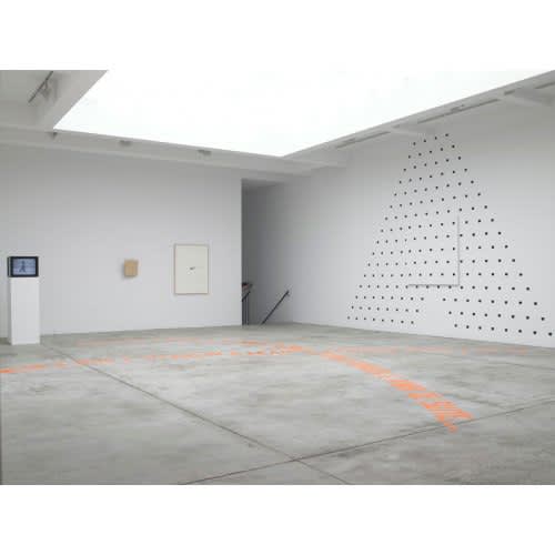 The Poetics of Space Giovanni Anselmo, Pierre Huyghe, Dan Graham, Gabriel Orozco, Niele Toroni, Lawrence Weiner