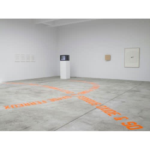 The Poetics of Space Giovanni Anselmo, Pierre Huyghe, Dan Graham, Gabriel Orozco, Niele Toroni, Lawrence Weiner