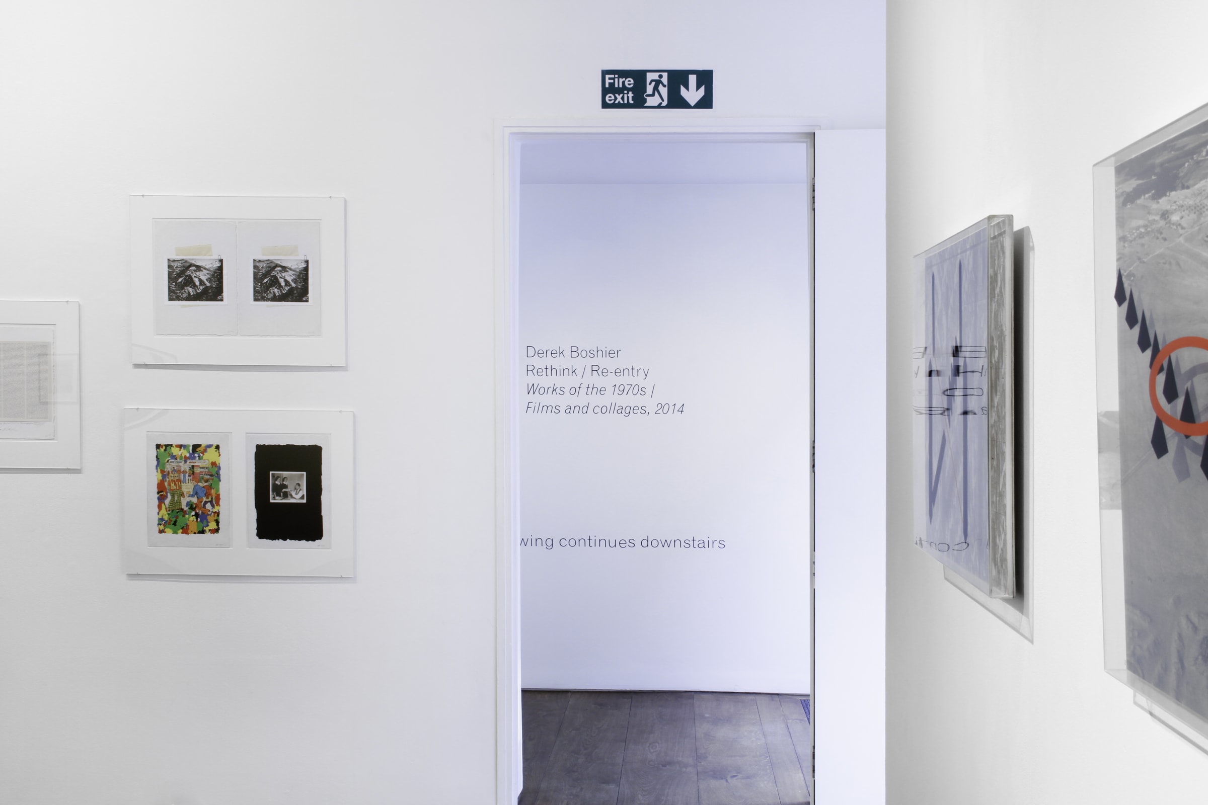 Derek Boshier Rethink / Re-entry