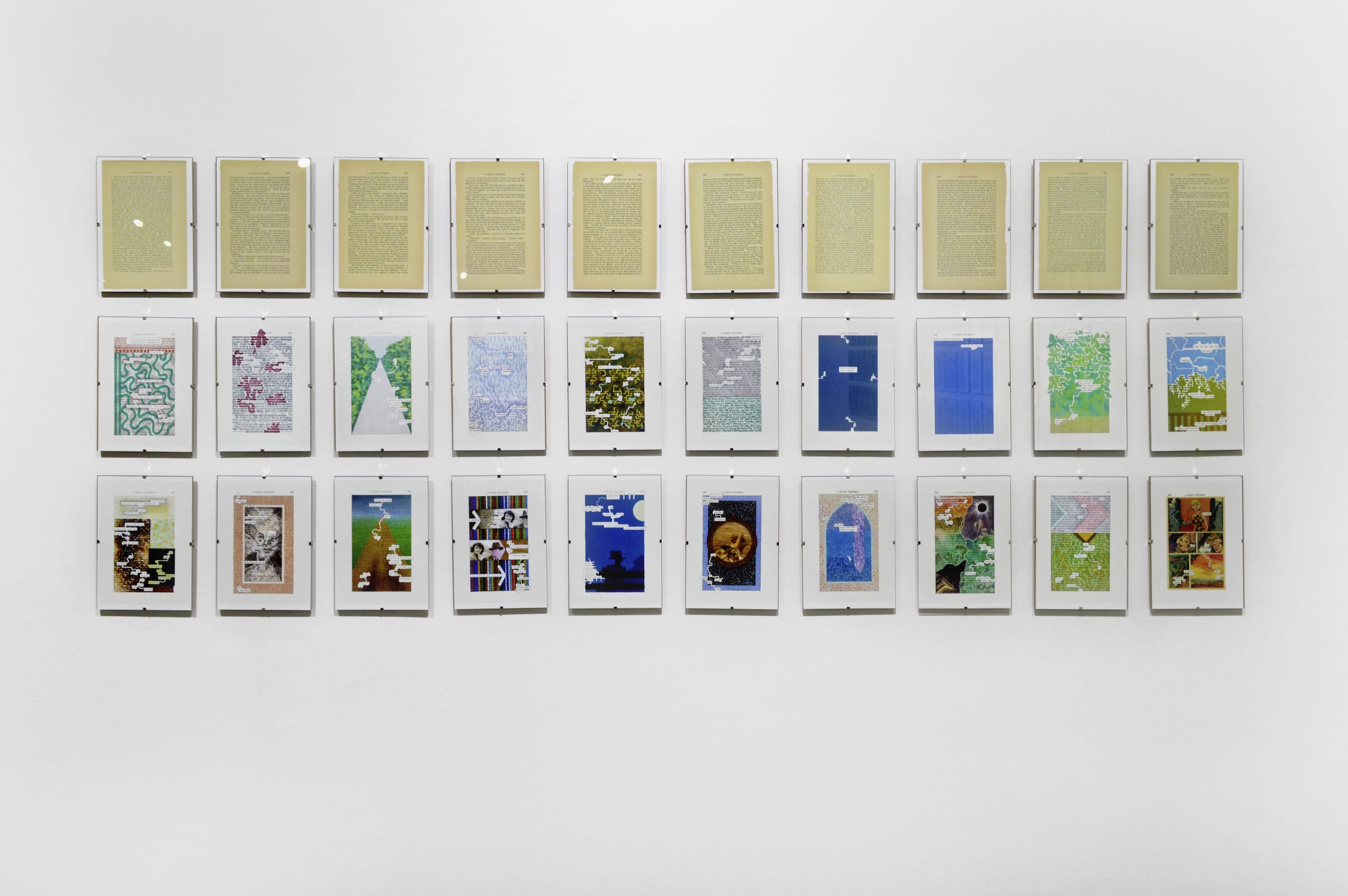 Tom Phillips Pages From A Humument