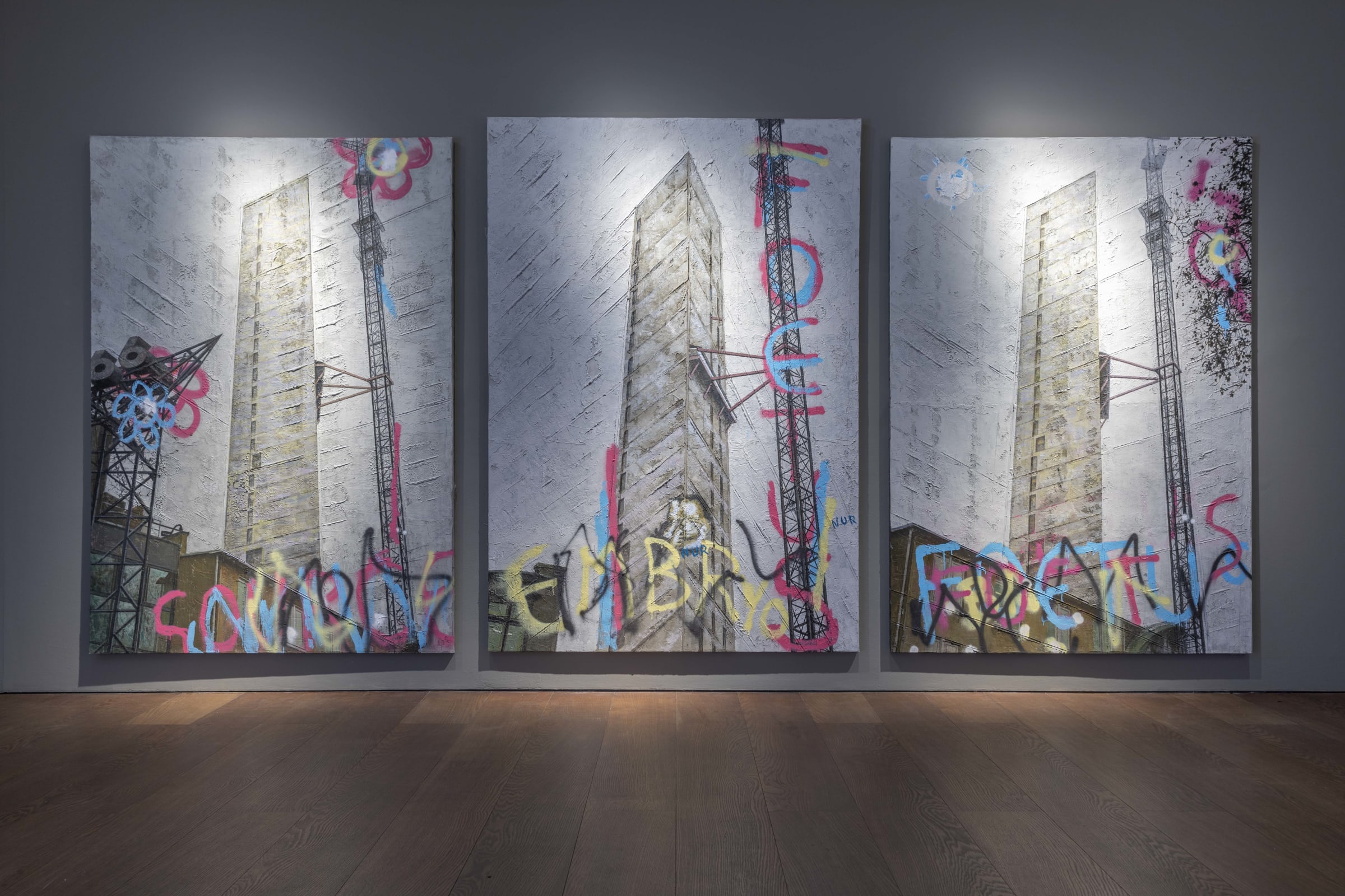 David Hepher Concrete Skies: The Vauxhall Series