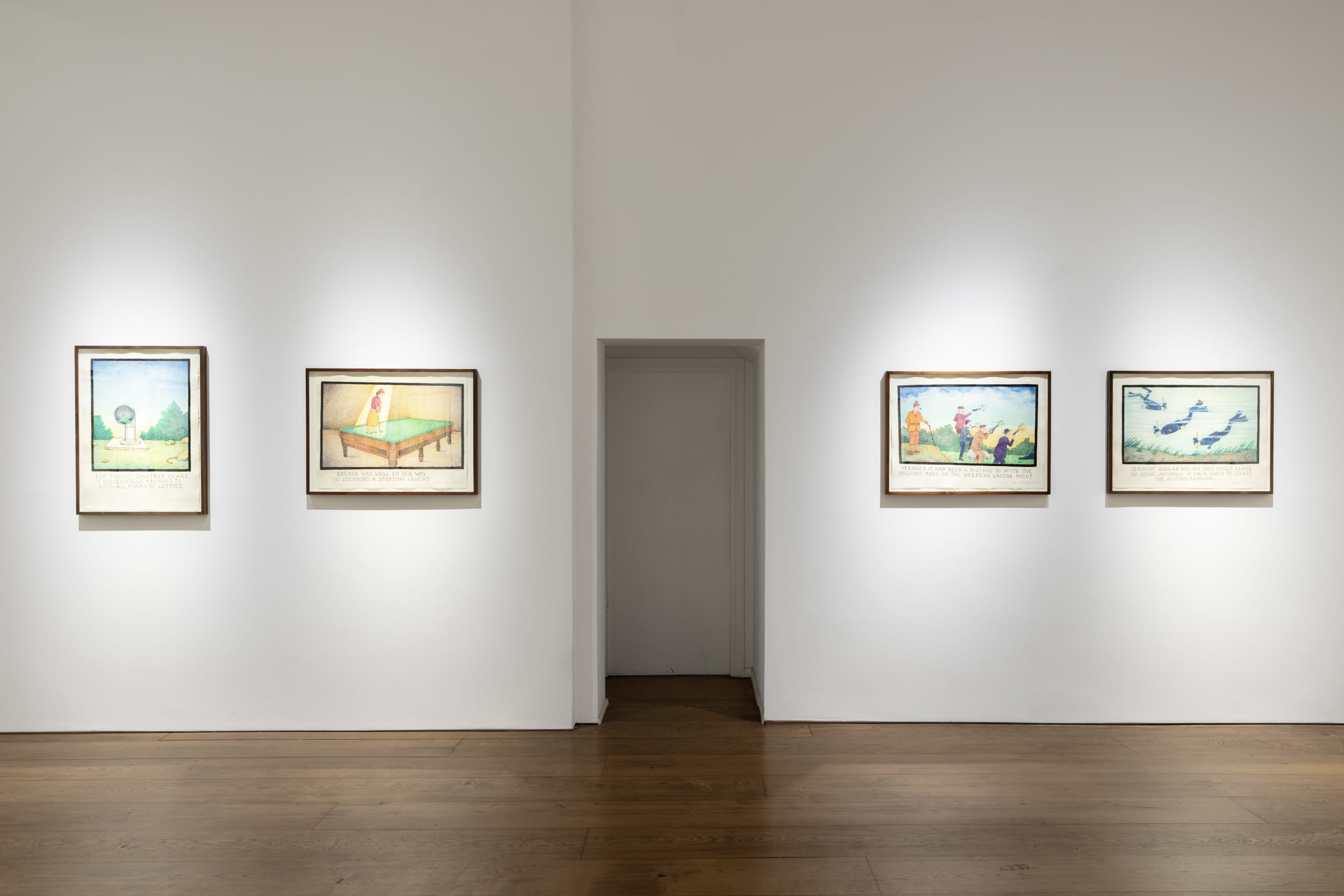 Glen Baxter Intermittently Ochre
