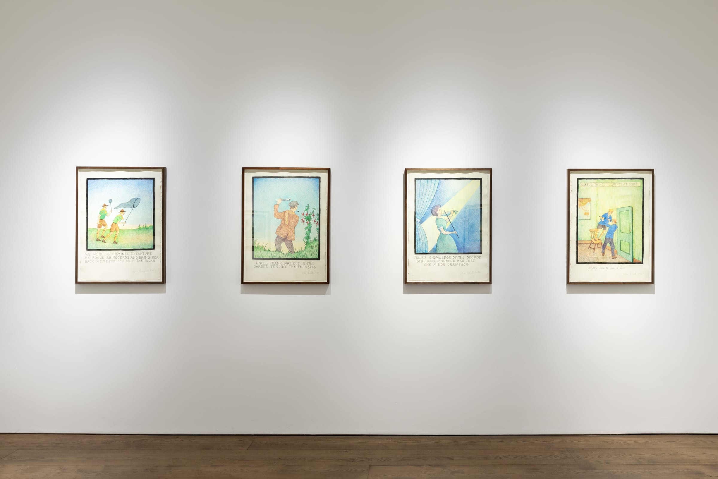 Glen Baxter Intermittently Ochre