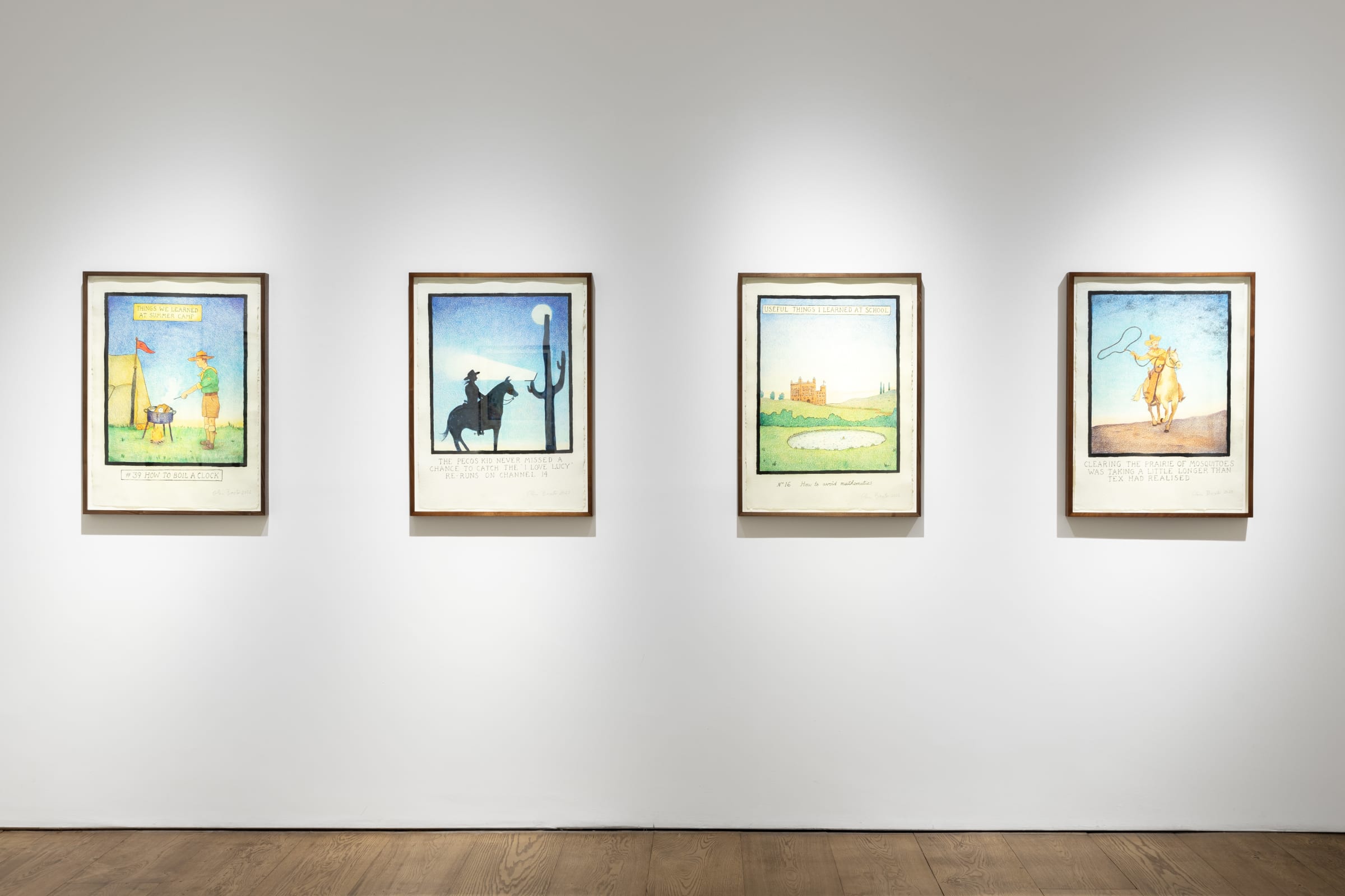 Glen Baxter Intermittently Ochre