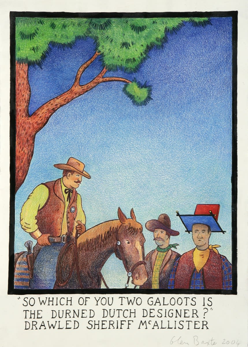 Glen Baxter Agog in Fustian