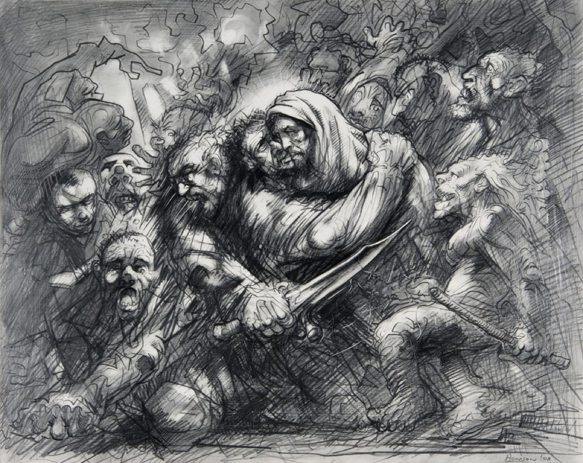 Peter Howson Harrowing of Hell